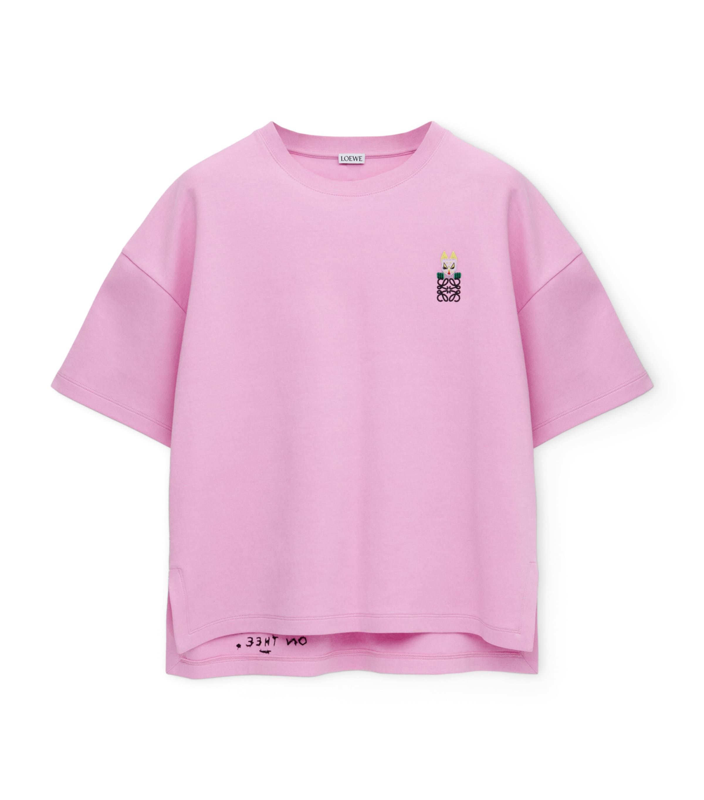 x Louis Wain Cotton-Blend T-Shirt PINK Image 1