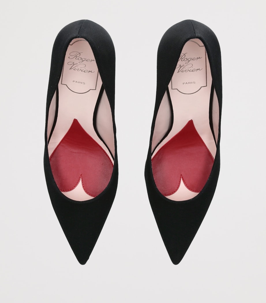 Grosgrain Marlene Pumps 85 BLACK Image 4