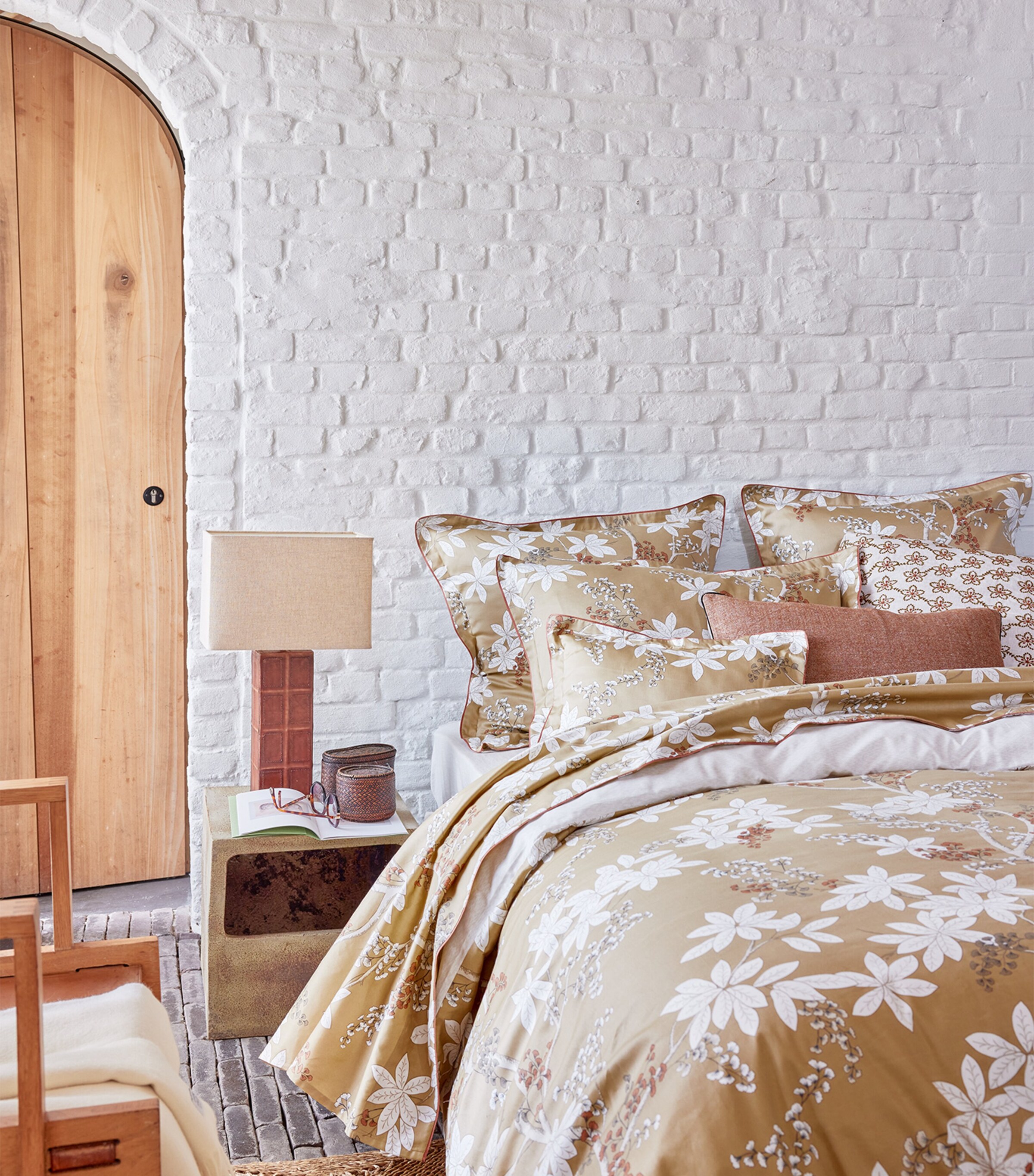 Alexandre Turpault Légende King Duvet Cover (230cm x 220cm) Desert Beige Image 3