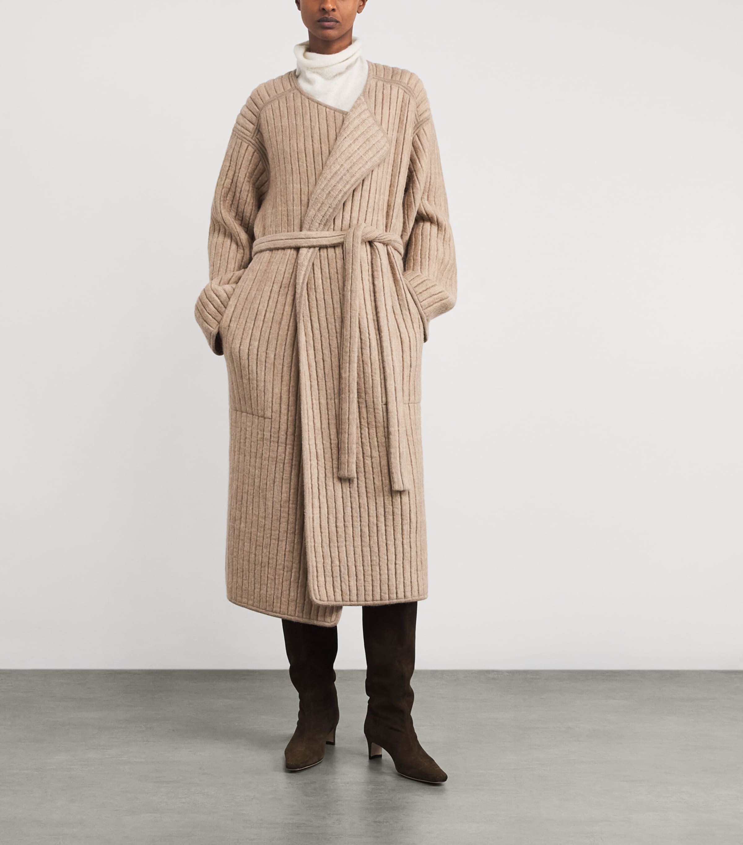 Alpaca-Silk-Blend Tami Overcoat O05 OAK Image 2