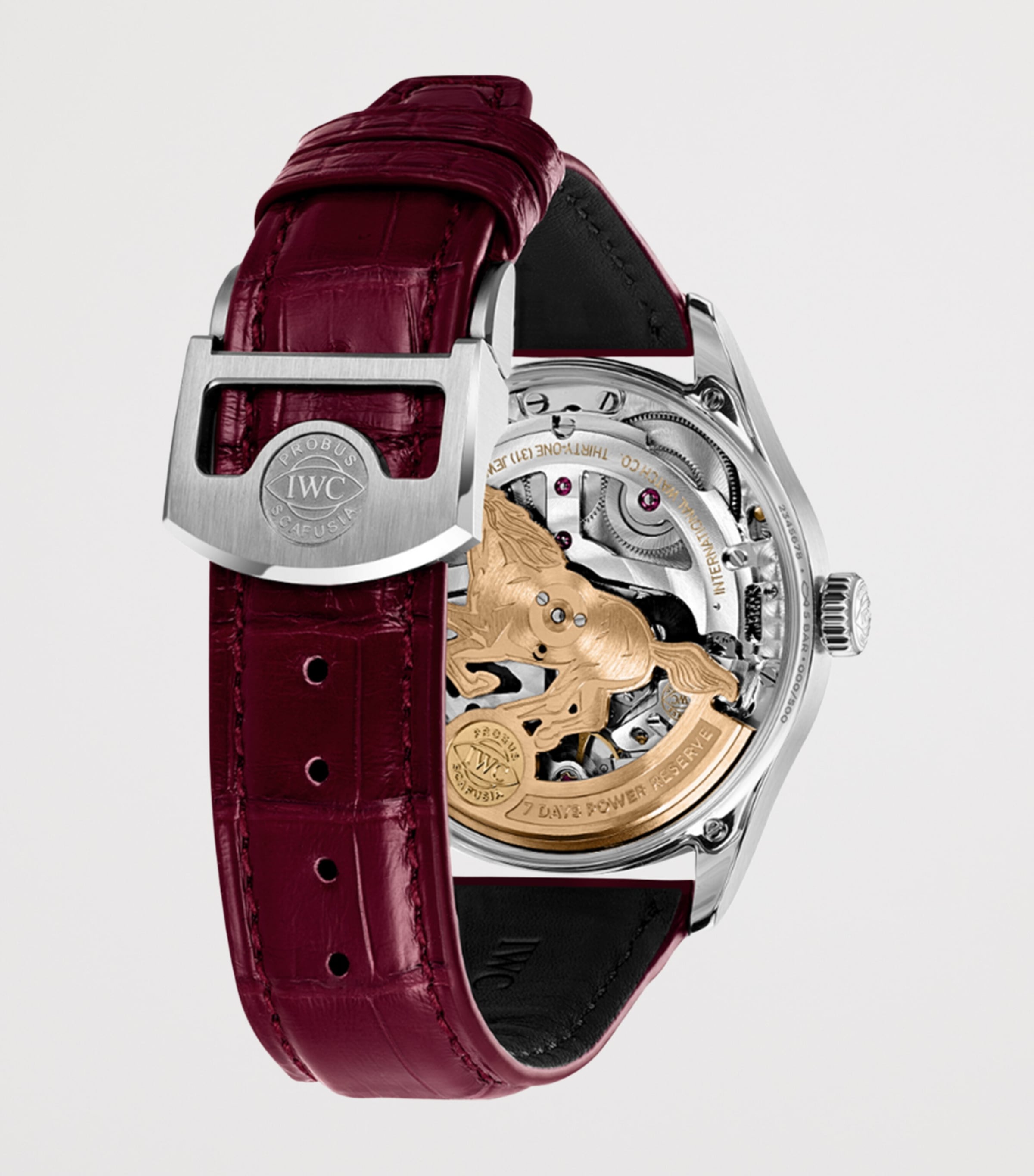 Stainless Steel Portugieser Automatic Year of the Horse Watch 42mm RED Image 3