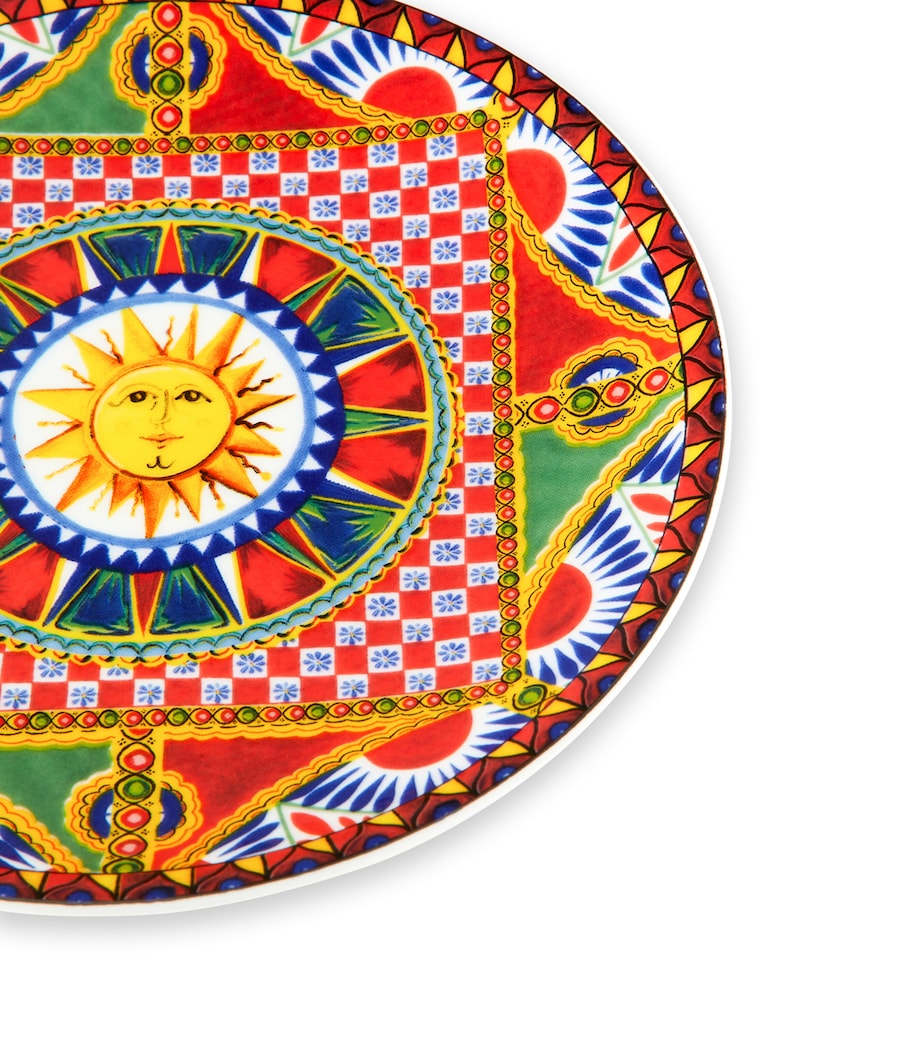 Set of 2 Carretto Plates (19cm) UC067 SOLE F DO CARR Image 5