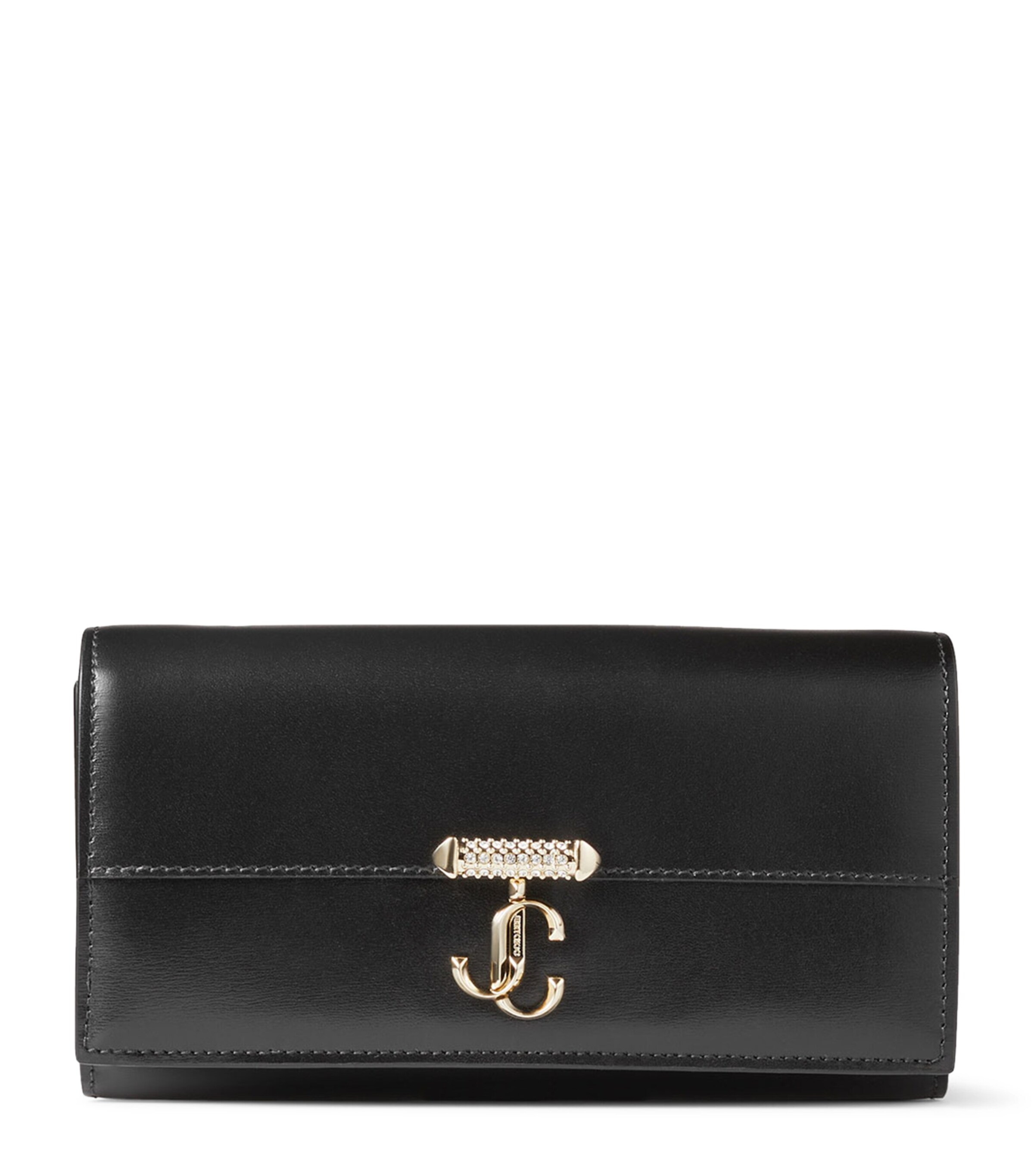 Jimmy Choo Multi Leather Avenue Chain Wallet | Harrods US