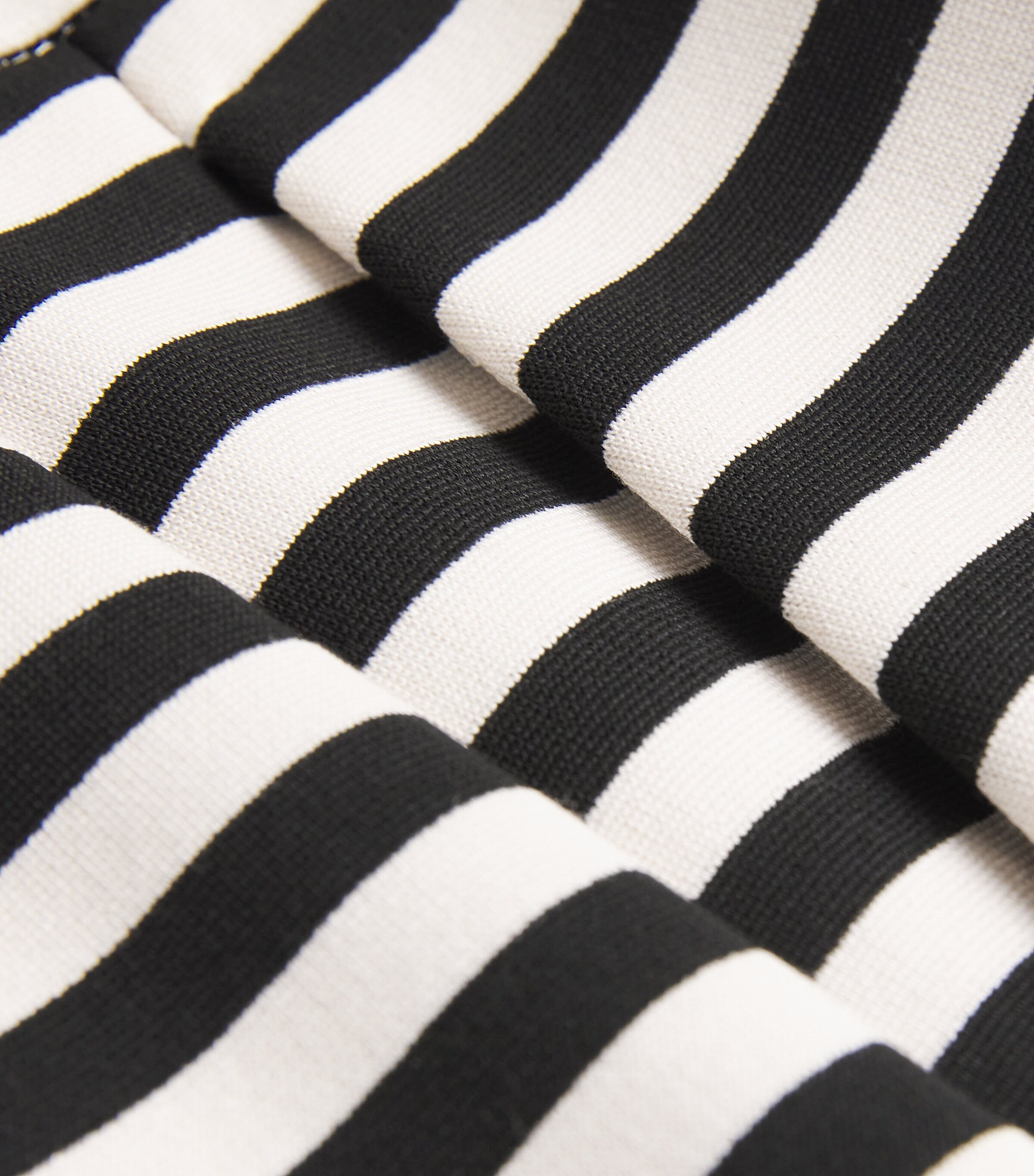 Jersey Stripe Shorts WHITE BLACK Image 5