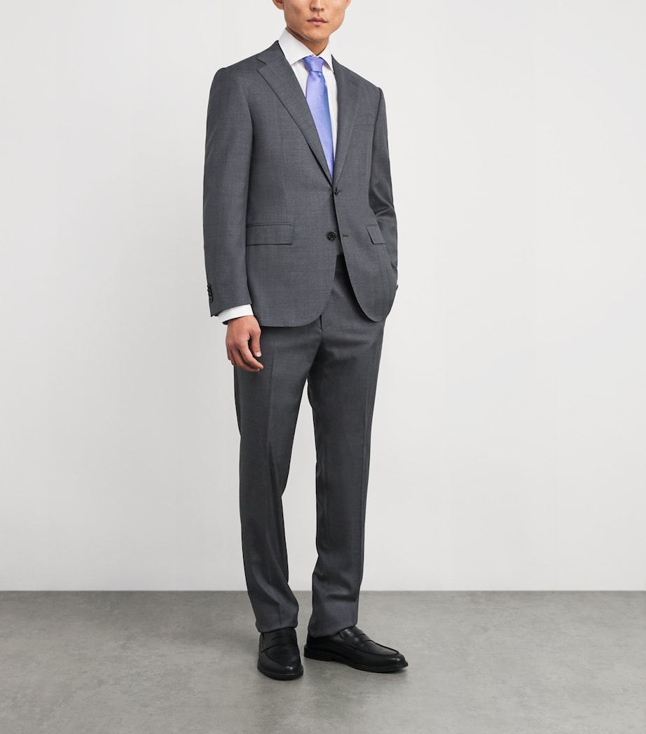 Cotton Twill Contemporary Fit Shirt 0WHITE Image 2