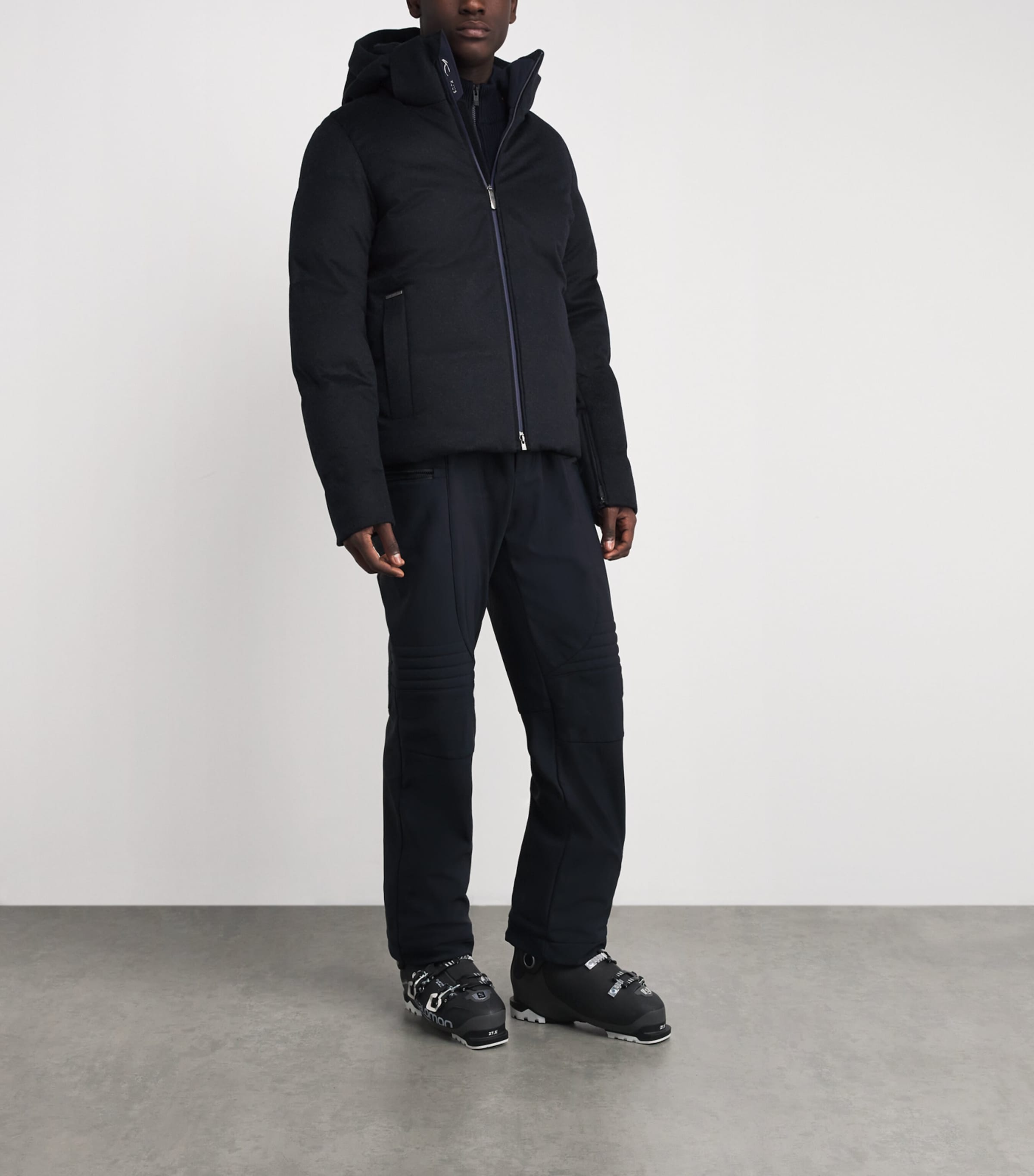 Cashmere Waterproof Tech Jacket DEEP SPACE Image 2