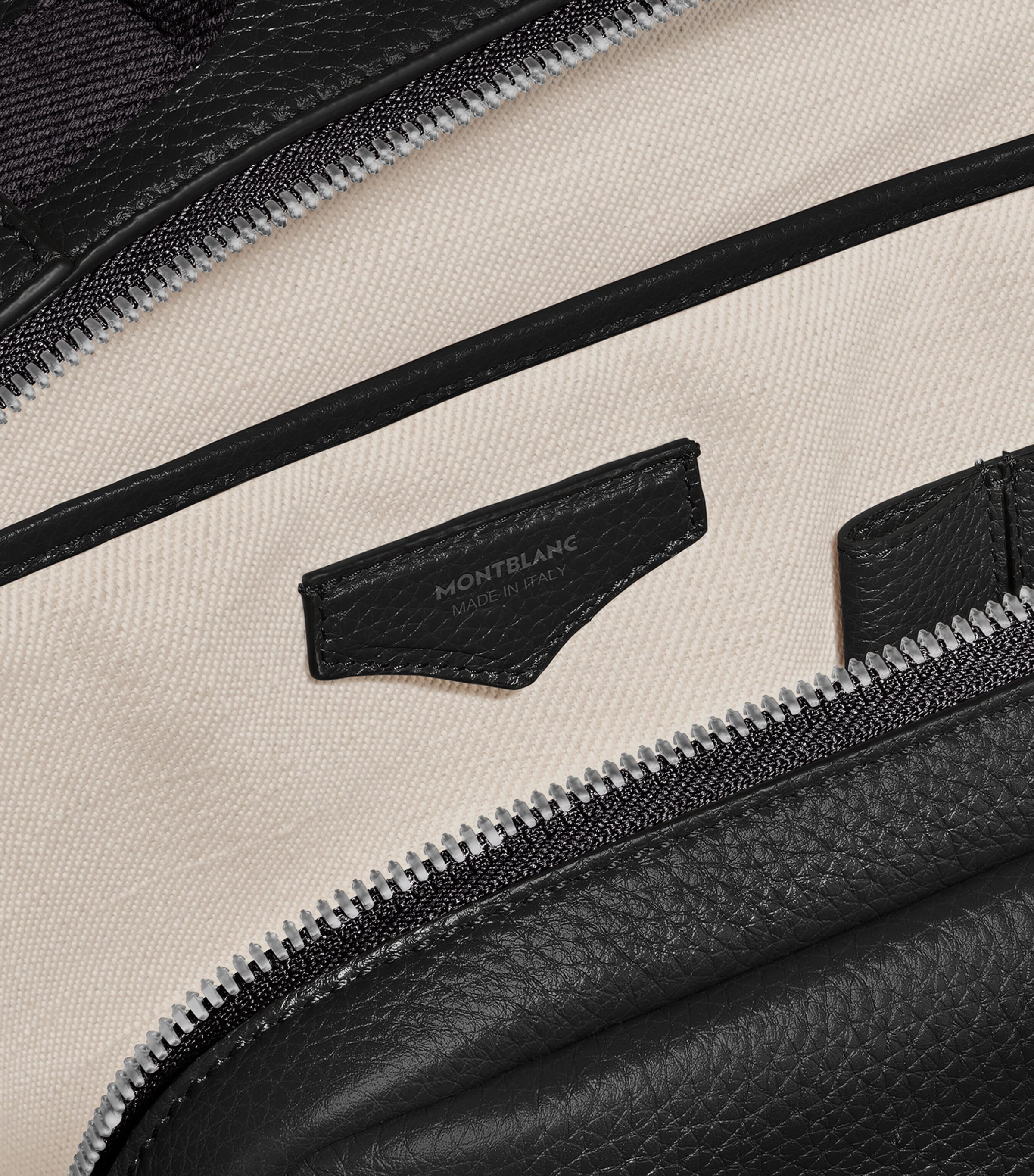Montblanc Leather Companion Backpack Black Image 5