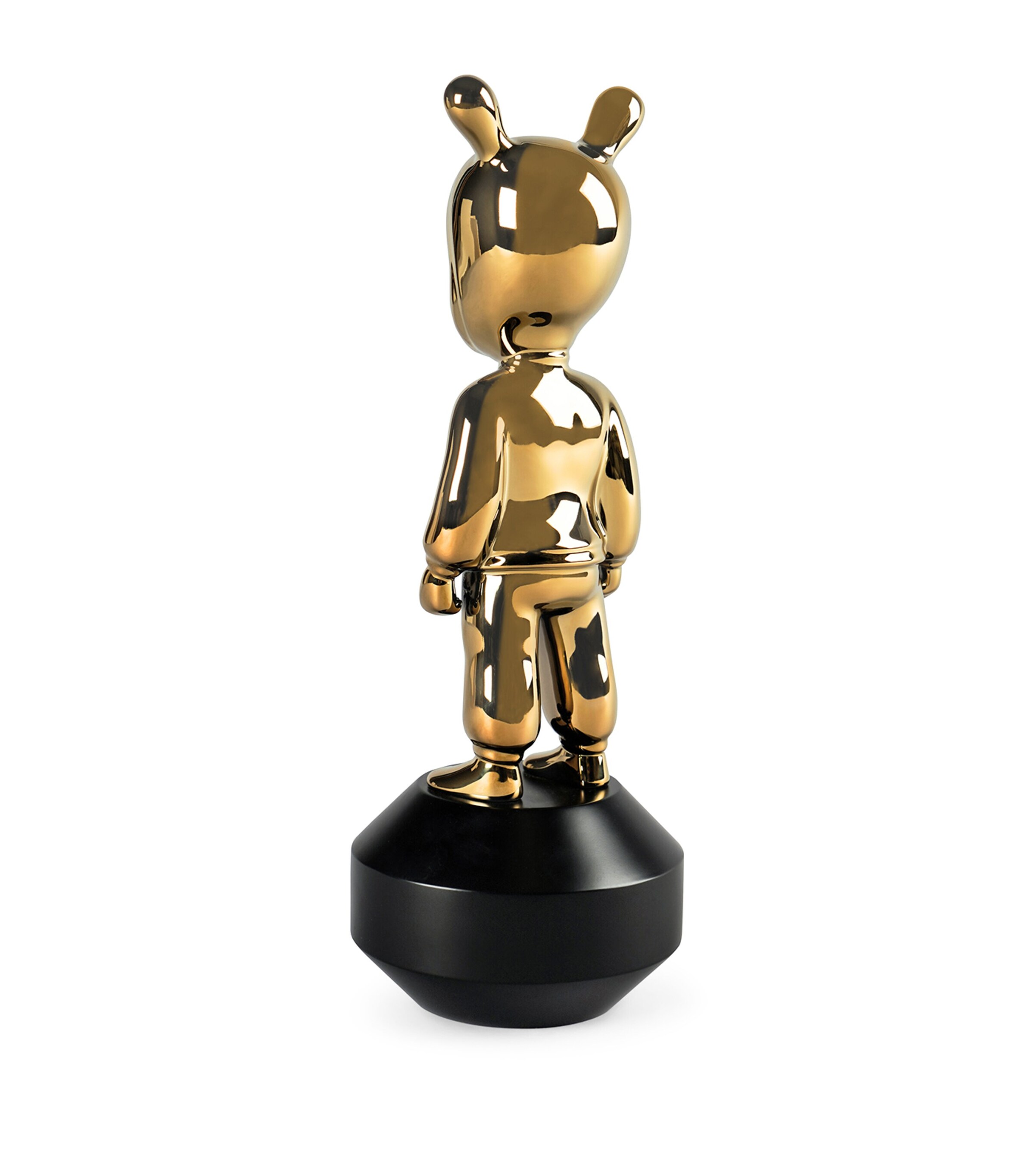 Lladró The Gold-Tone Guest Little Figurine (30cm) Gold Image 4