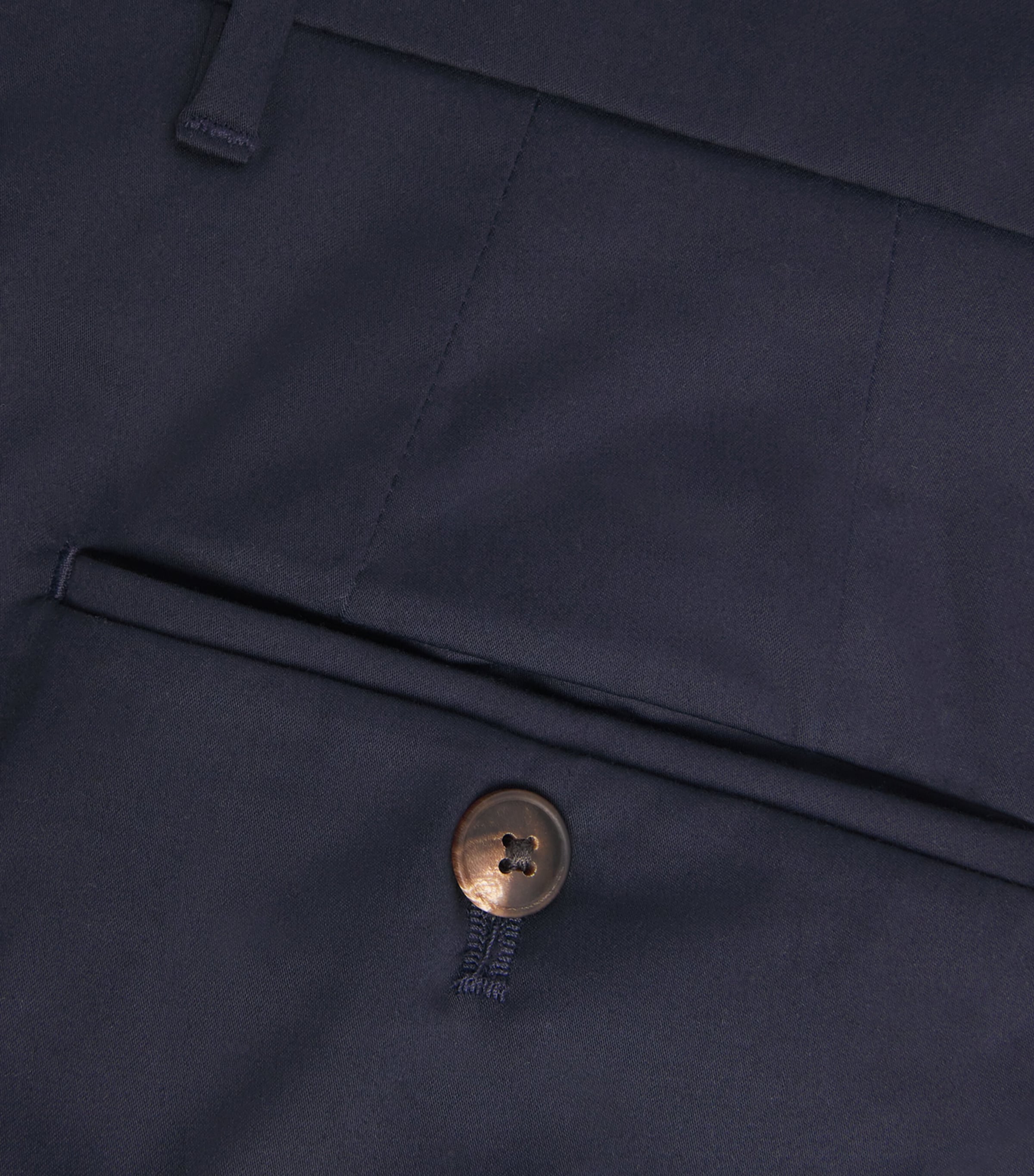 Cotton Stretch Slim-Fit Chinos 01BLUE NAVY Image 5
