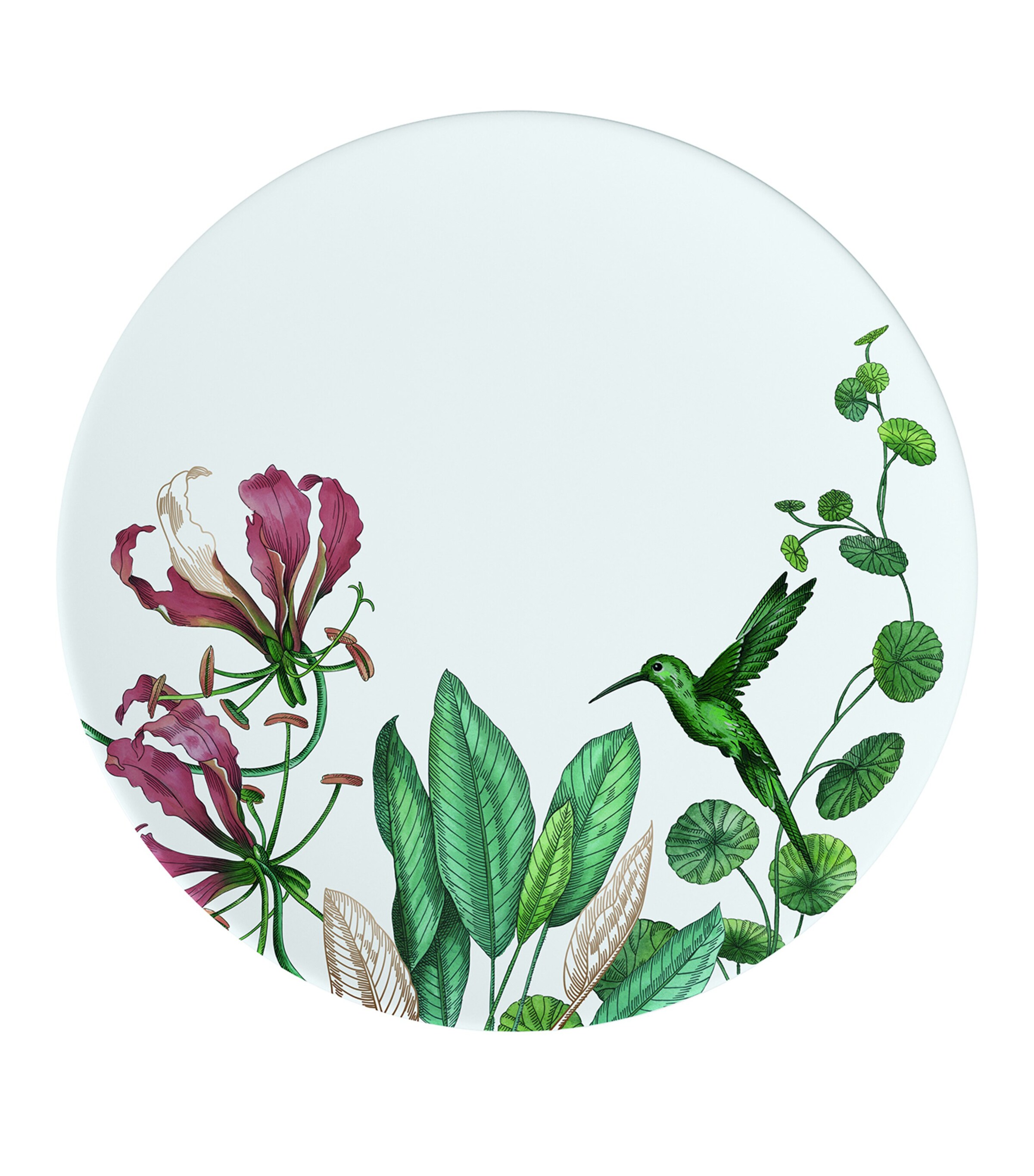 Villeroy & Boch Avarua Floral Porcelain Flat Plate 27cm