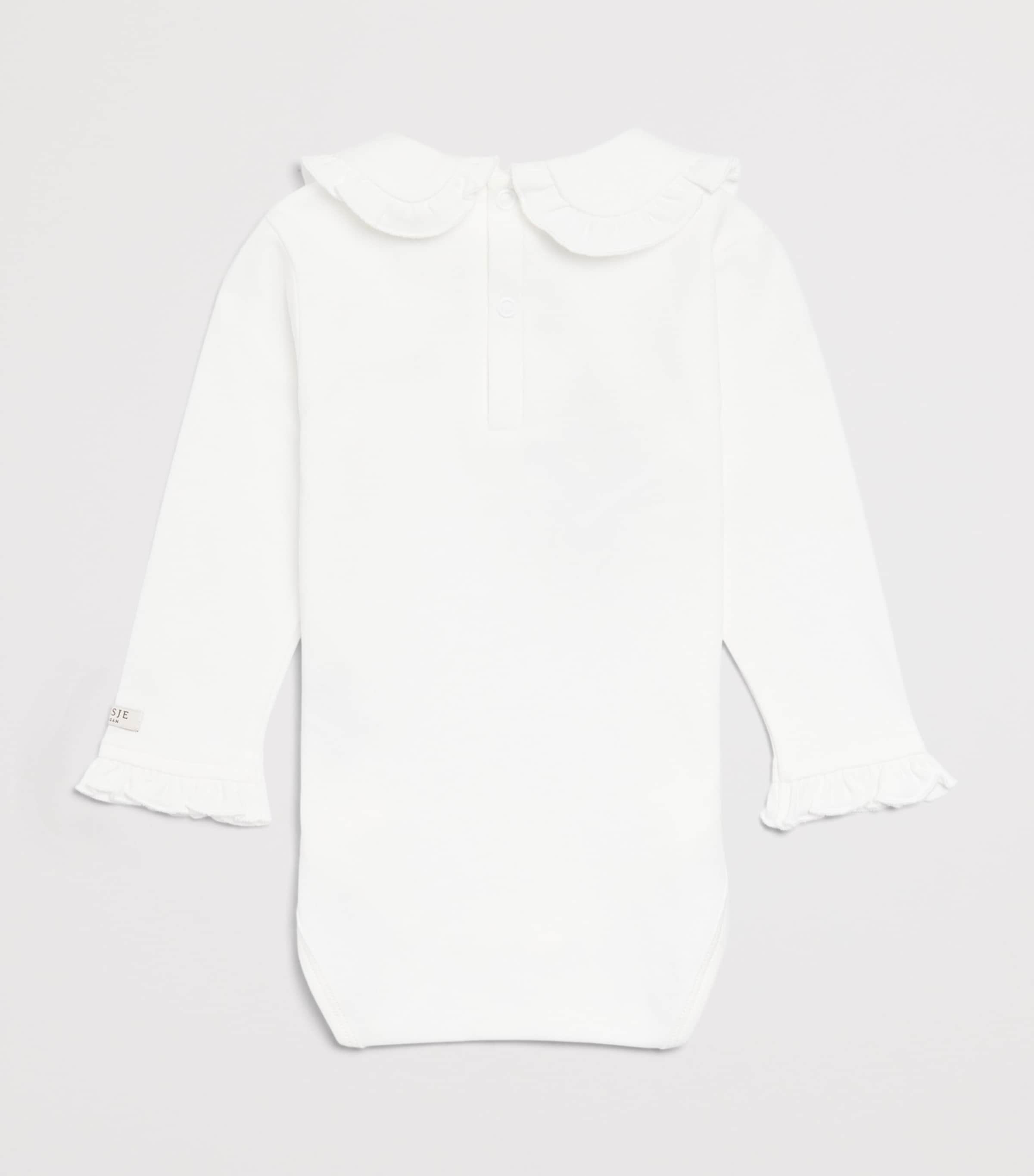 Donsje Organic Cotton Dovie Bodysuit (0-24 Months) Off White Image 2