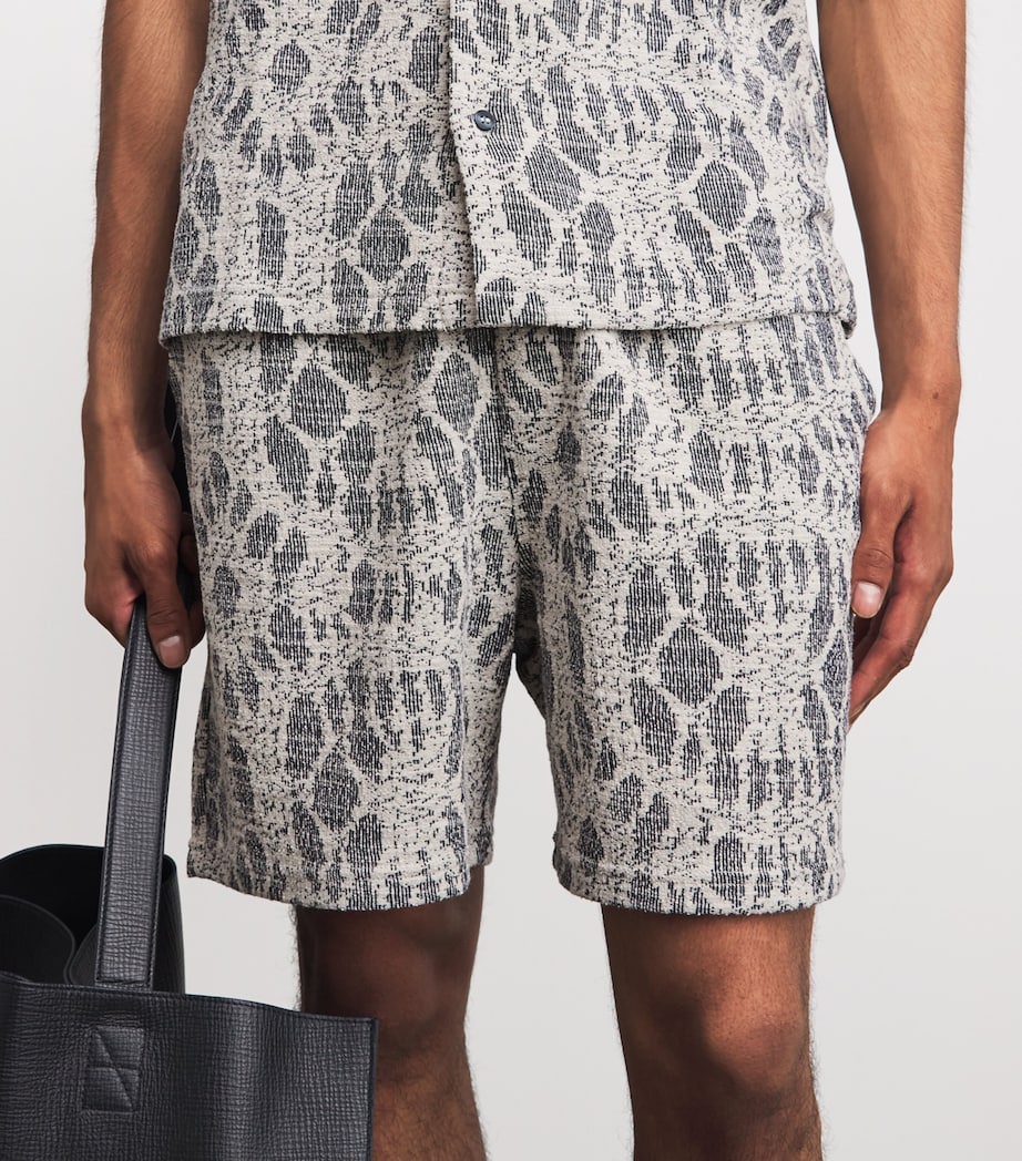 Samsøe Samsøe Mens Elasticated Sajabari Shorts Salute Symmetry Image 3