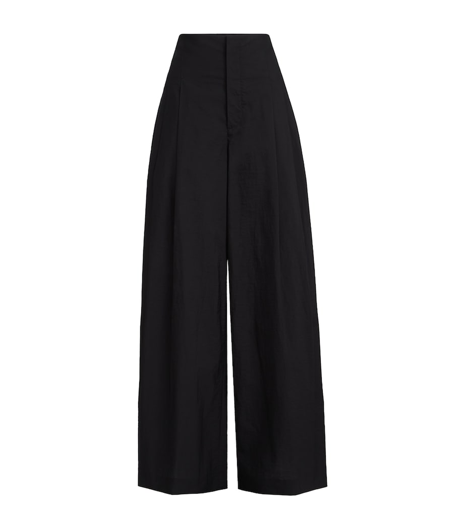 Brunello Cucinelli Womens Techno Cotton Poplin Tailored Trousers Image 1