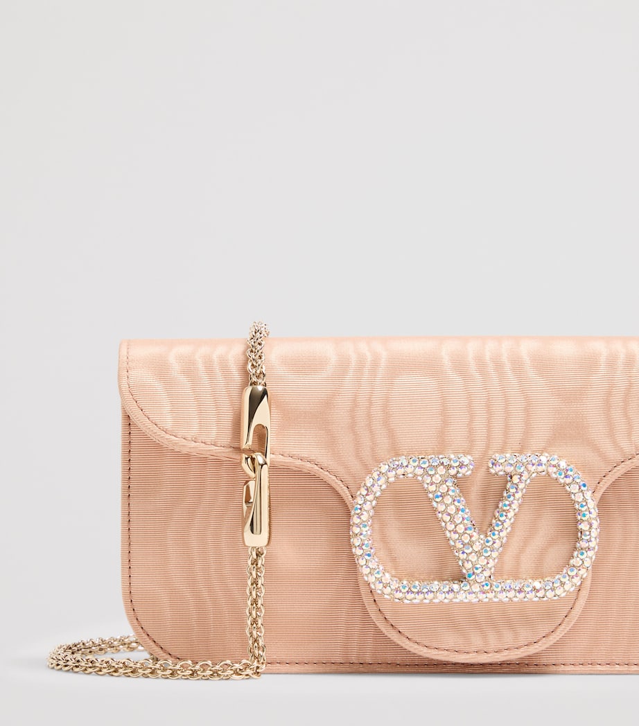 Valentino Garavani Moiré Locò Clutch Bag Cxs Image 6