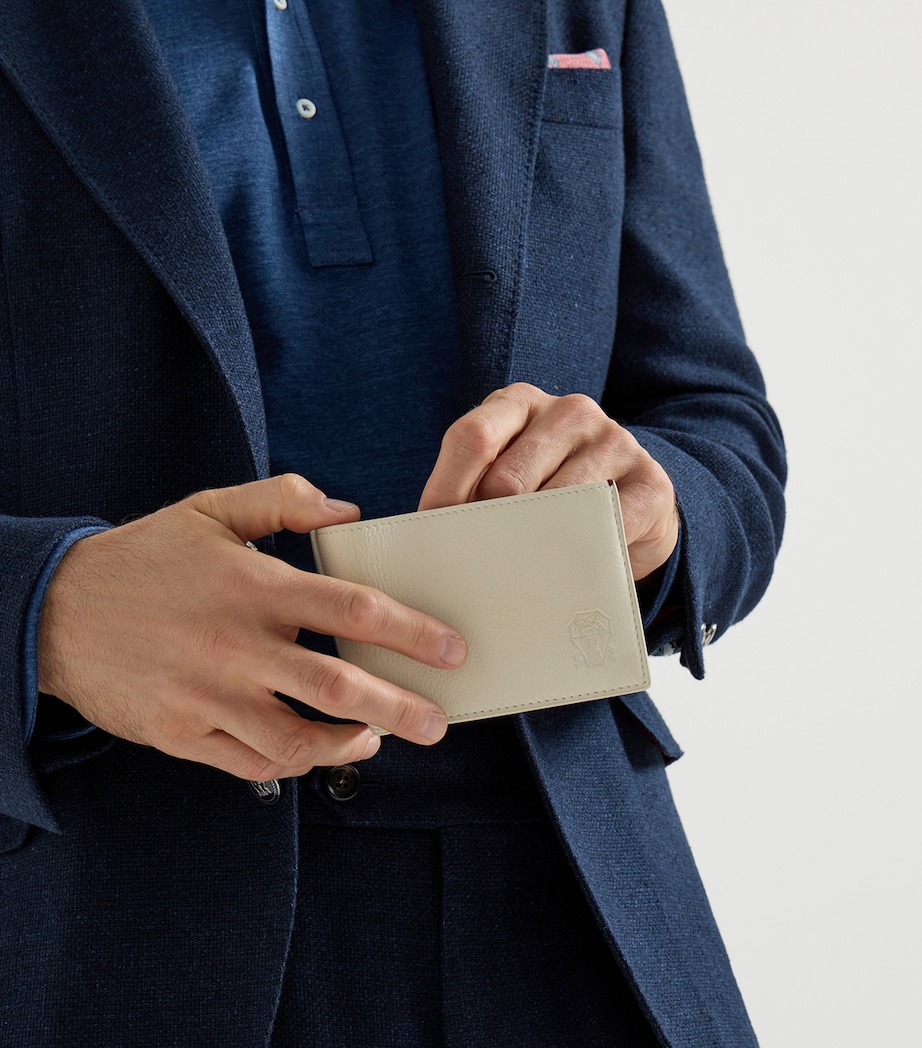 Brunello Cucinelli Leather Bifold Wallet Image 2