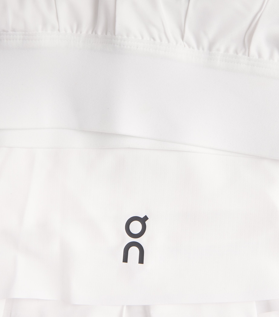 On Womens Pleated Court Tennis Skirt White Image 6