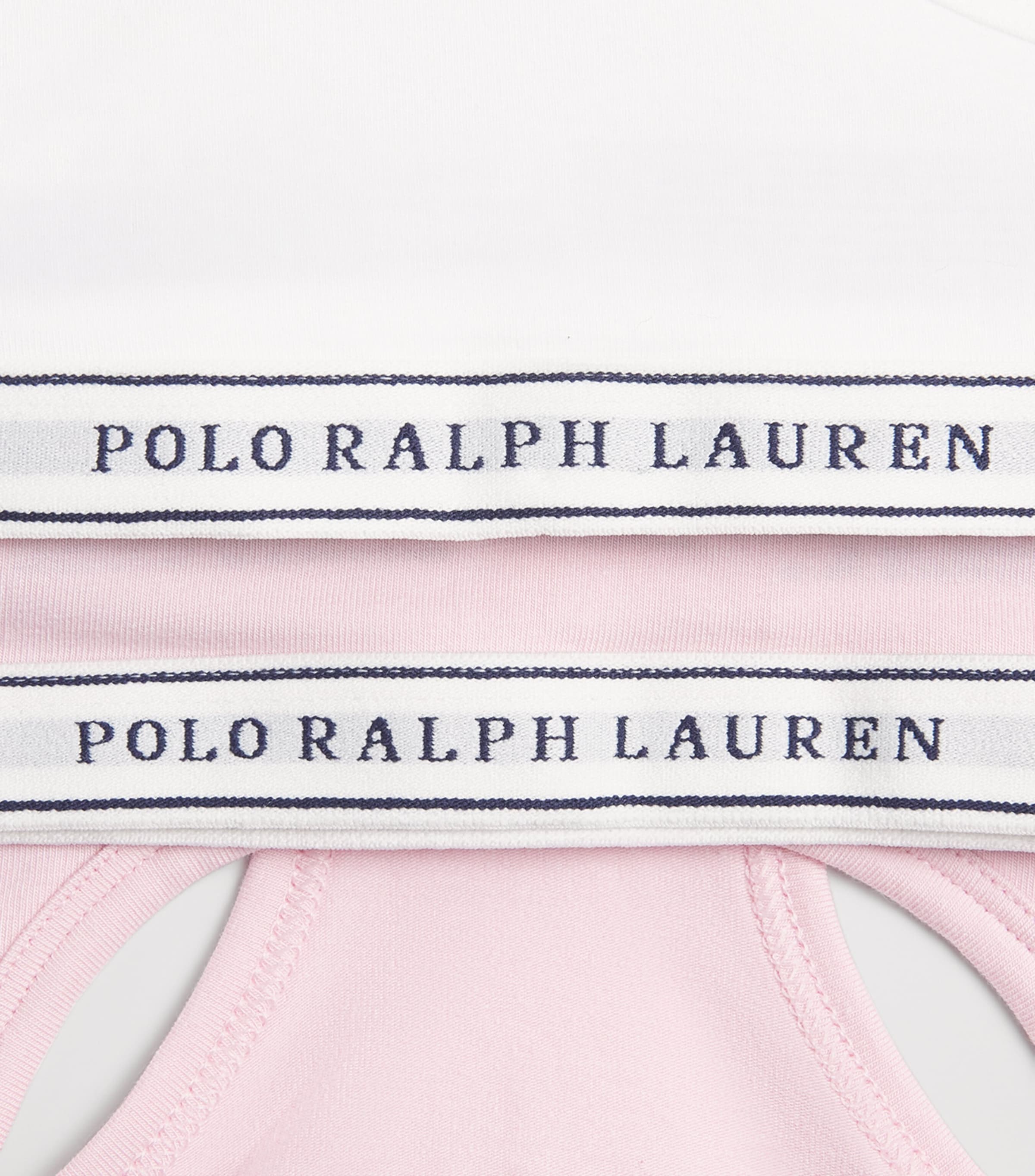 Pack of 2 Stretch-Cotton Bralettes (7-14 Years) 1WHITE Image 4