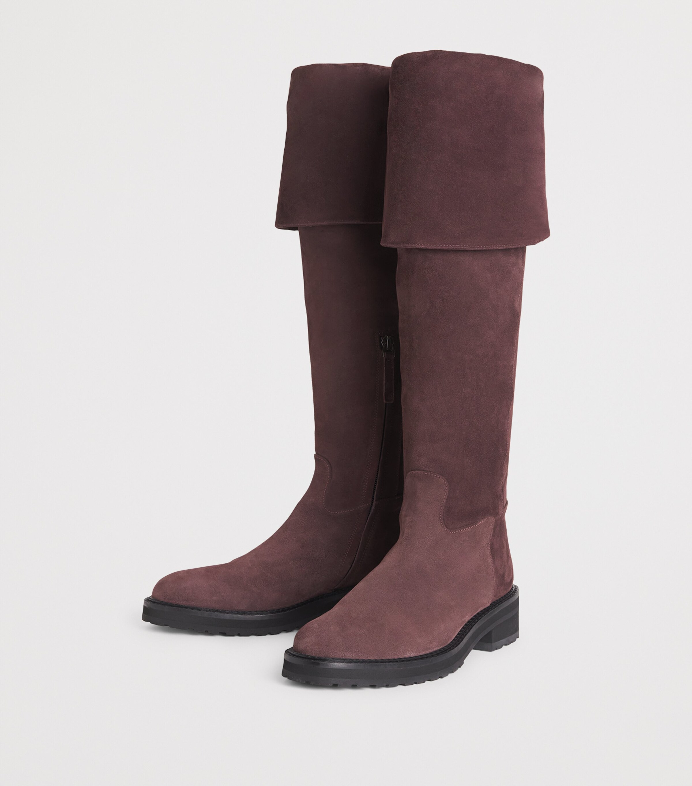 Suede Knee-High Boots MOSTO Image 3