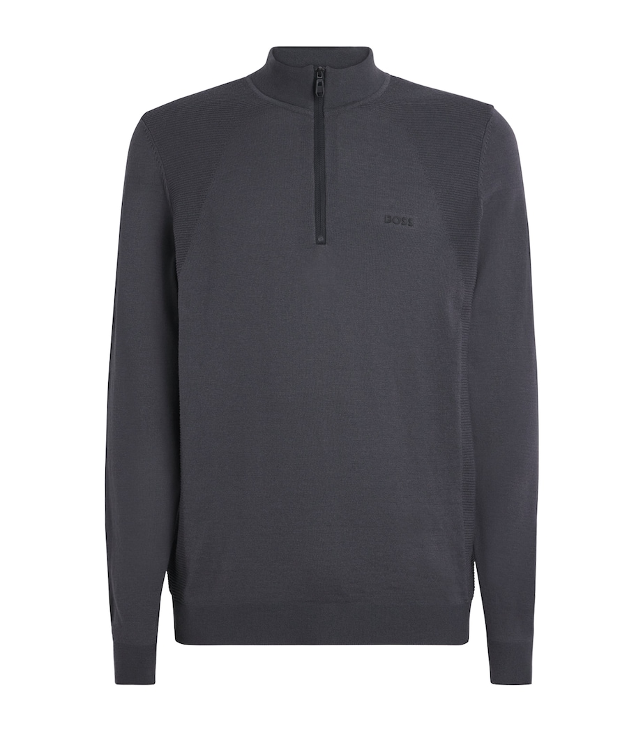 Momentum Lite Quarter-Zip Sweatshirt 027DARK GREY Image 1