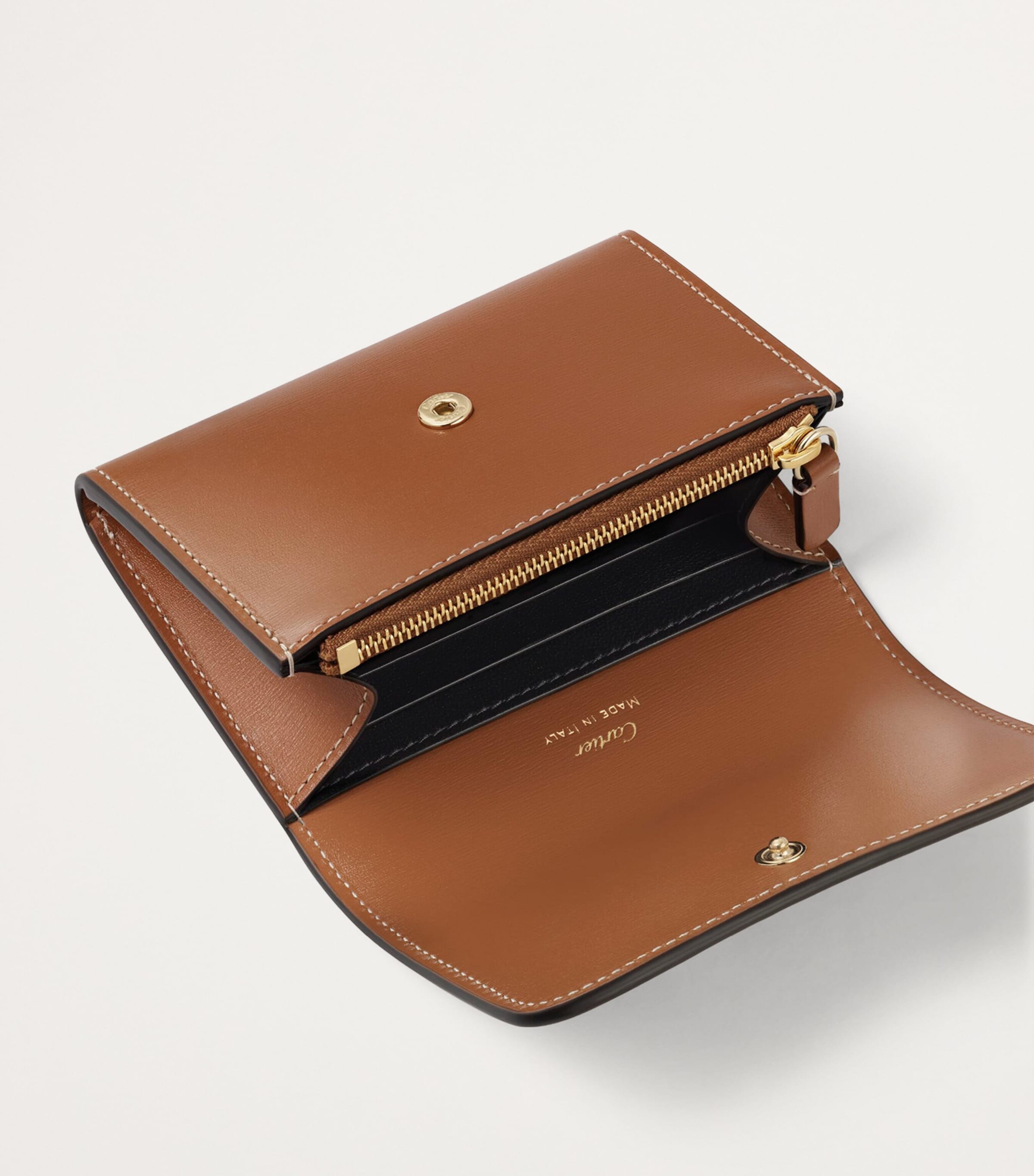 【CARTIER】Mini wallet C de Cartier ミニウォレット CRL3002444 - C ドゥ カルティエ ミニ ウォレット - ブラック