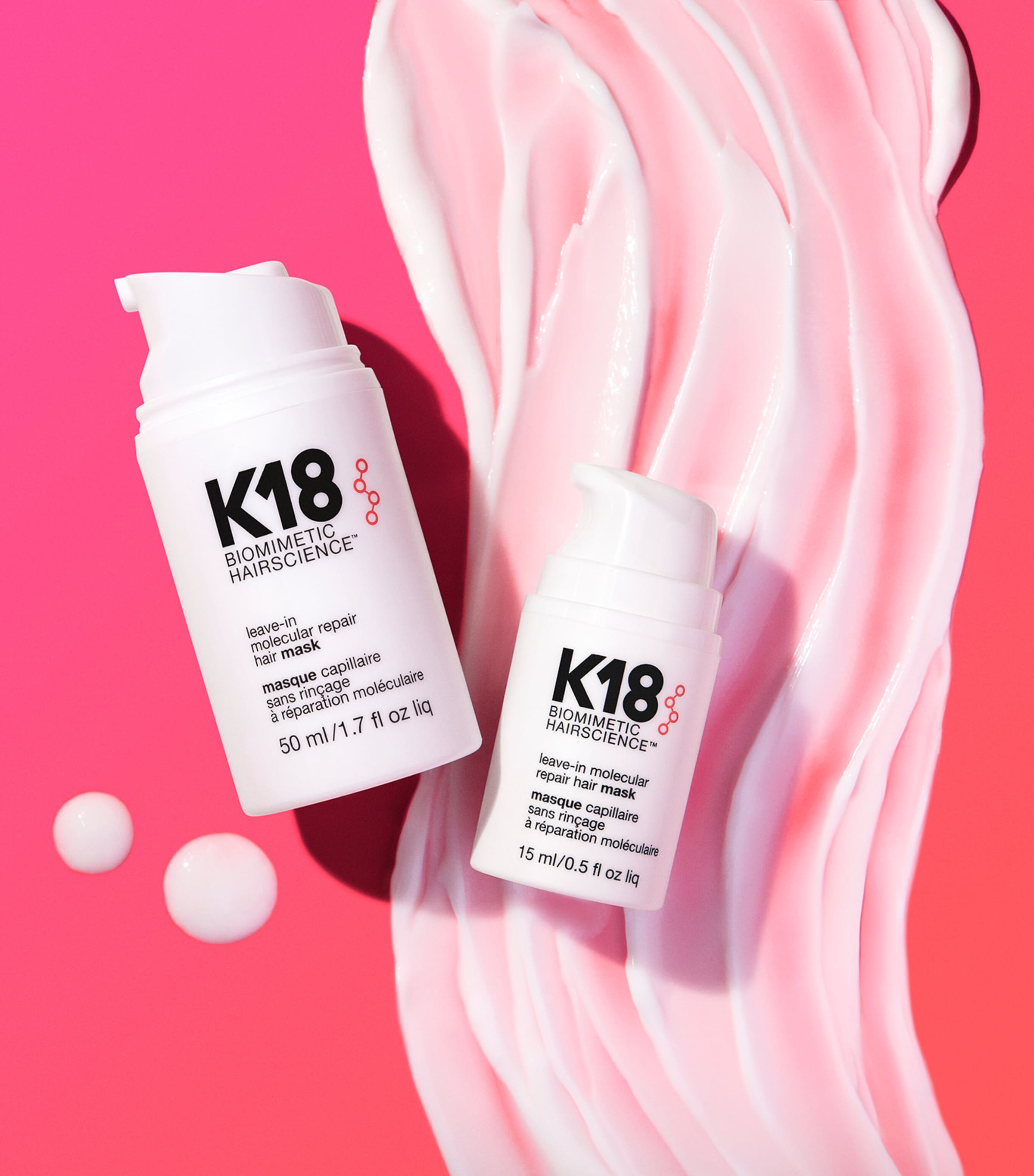 Leave-In Molecular Repair Hair Mask (15ml) NO COLOUR Image 5