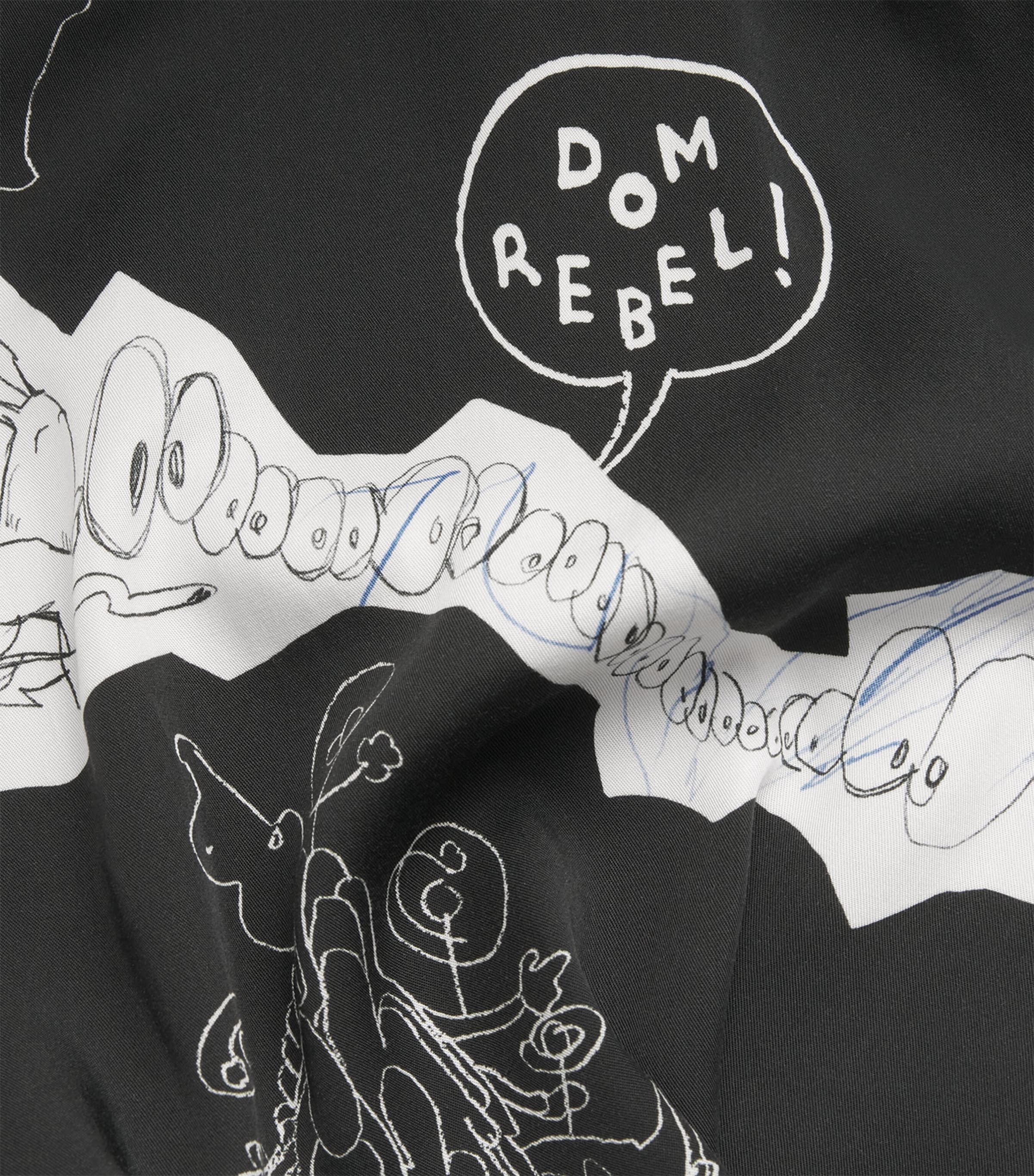 Cotton Assemblage Shirt BLACK Image 5