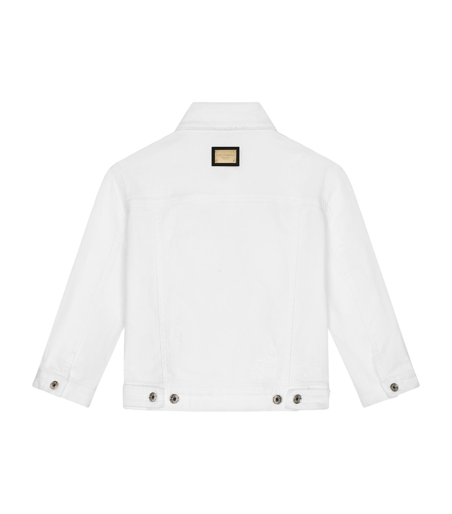 Denim Jacket (2-6 Years) W0800-OPTICAL WHITE Image 2