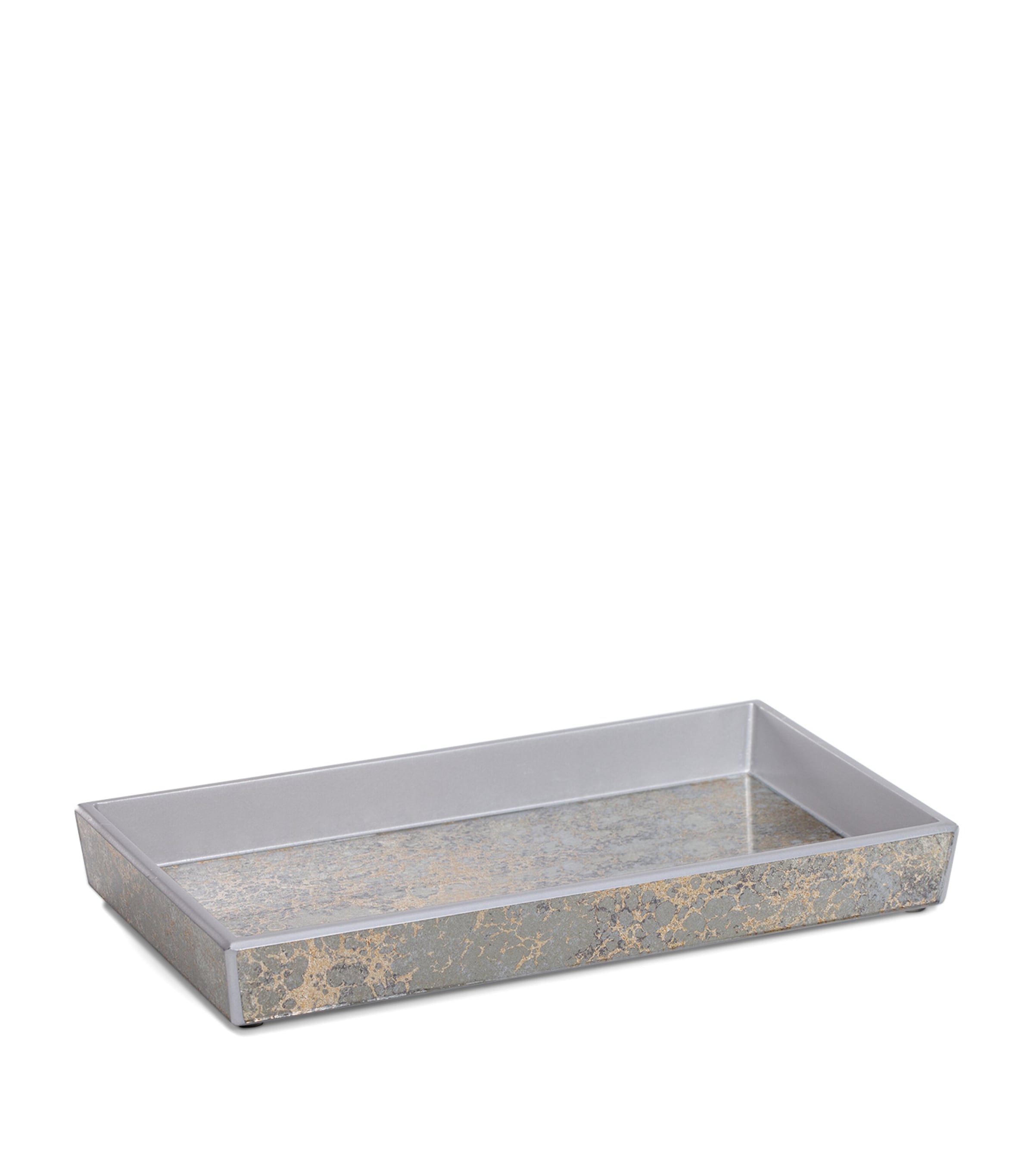 Labrazel Painted Glass Natasha Tray Silver/gold Image 2