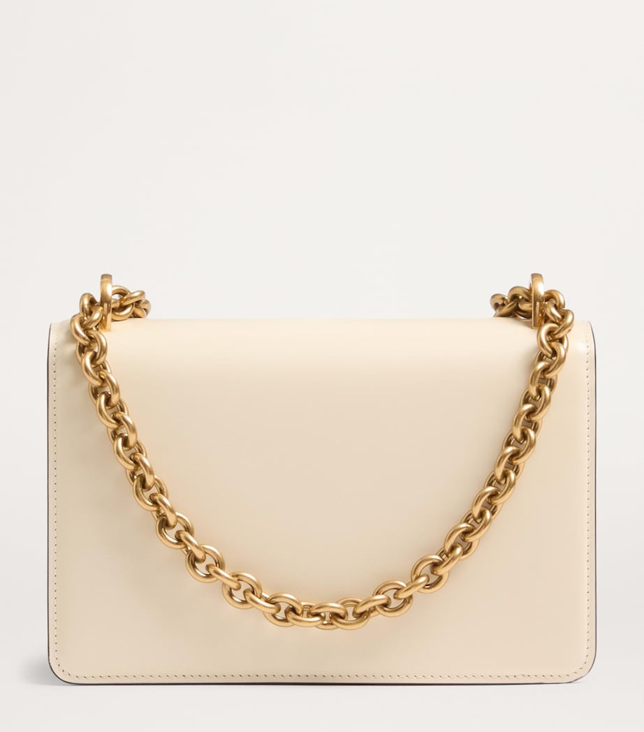 Small Leather Vain Shoulder Bag REN Image 2