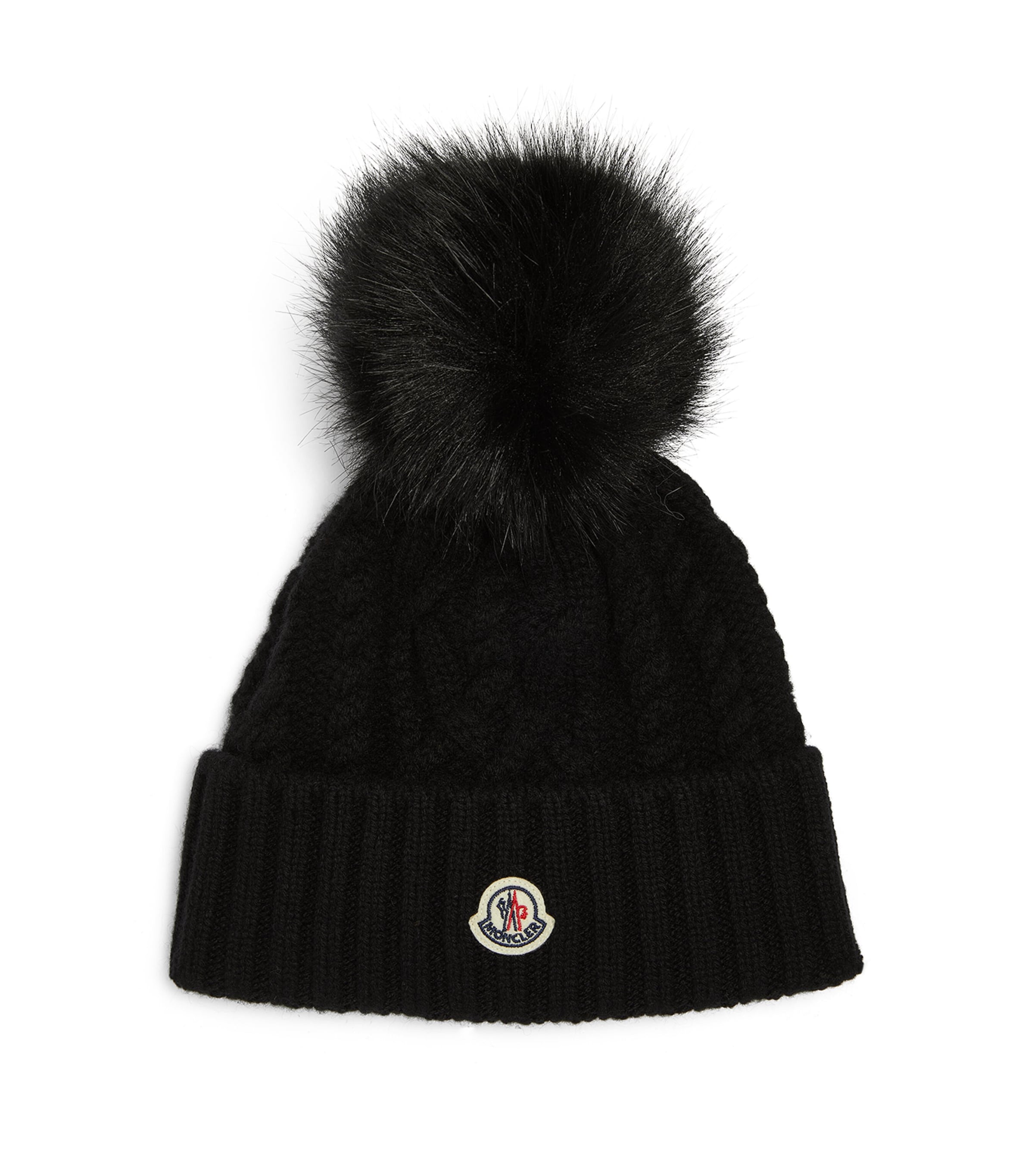 Moncler Pom-pom Beanie In Black