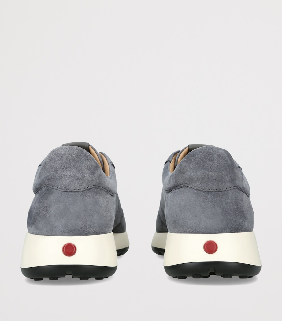 Tod's Leather Allacciato 79k Sneakers Pale Blue Image 4