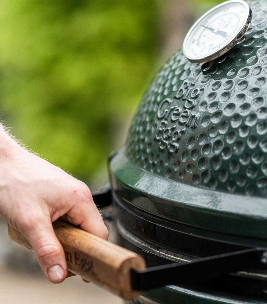 Large Big Green Egg GREEN Image 6