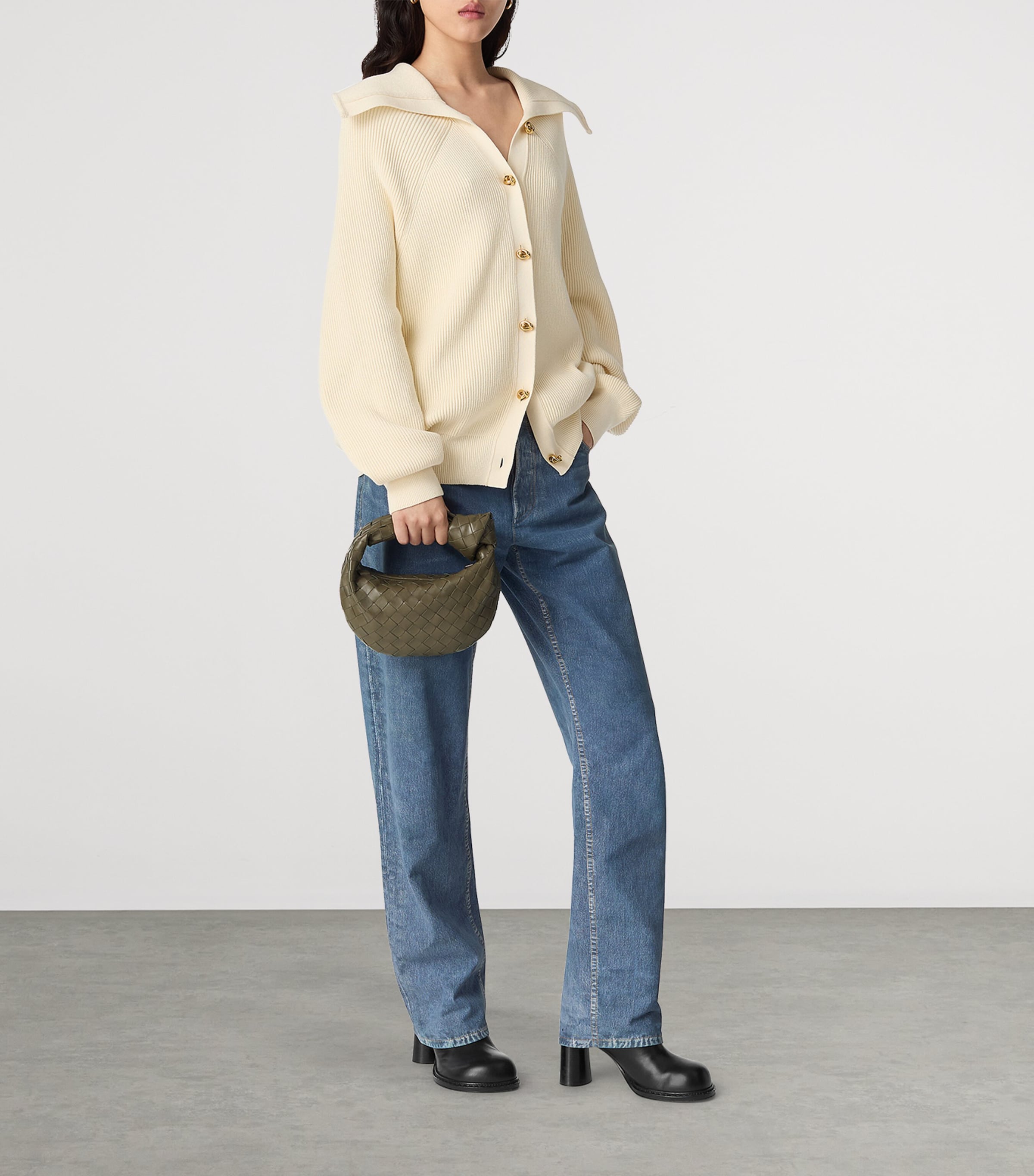 Bottega Veneta Mini Lambskin Jodie Bag | Harrods US