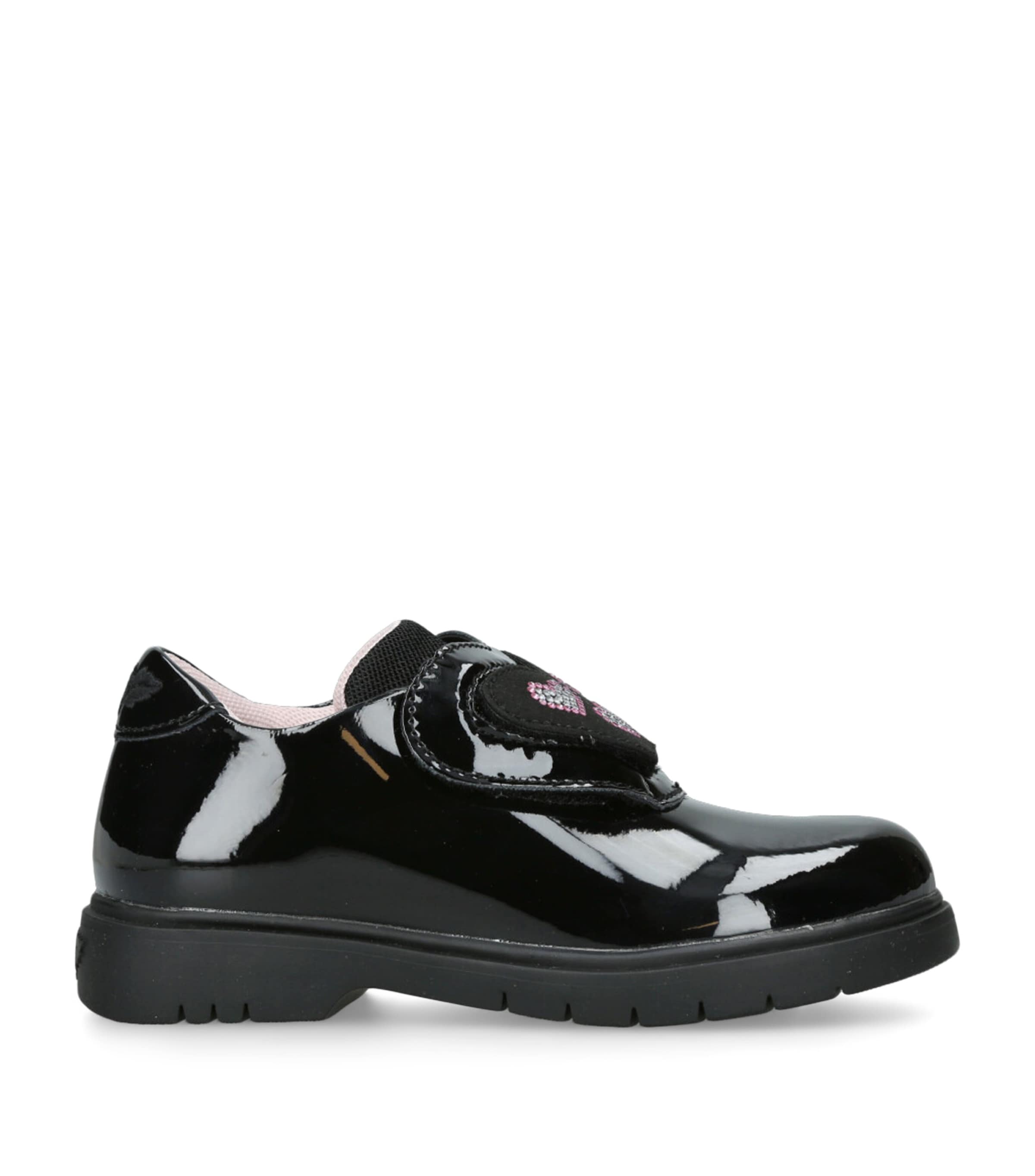 Lelli Kelly Patent Leather Eloise Slip-on Shoes In Black