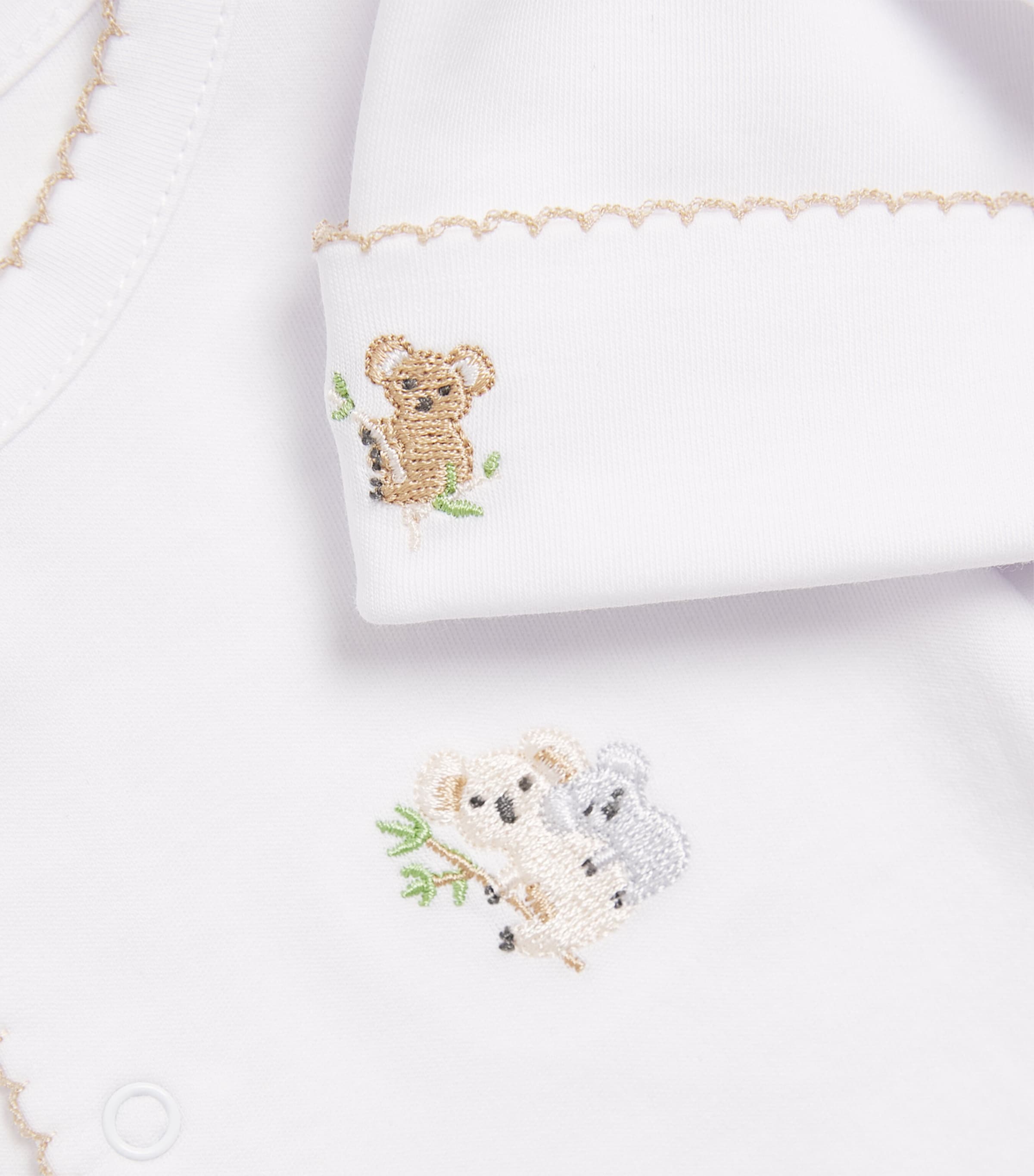 Kissy Kissy Pima Cotton Koala All-In-One and Beanie Set (0-6 Months) Multi Image 3