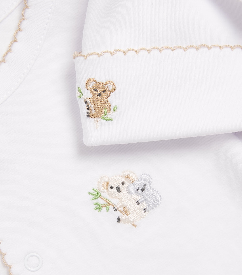 Kissy Kissy Pima Cotton Koala All-In-One and Beanie Set (0-6 Months) Multi Image 3