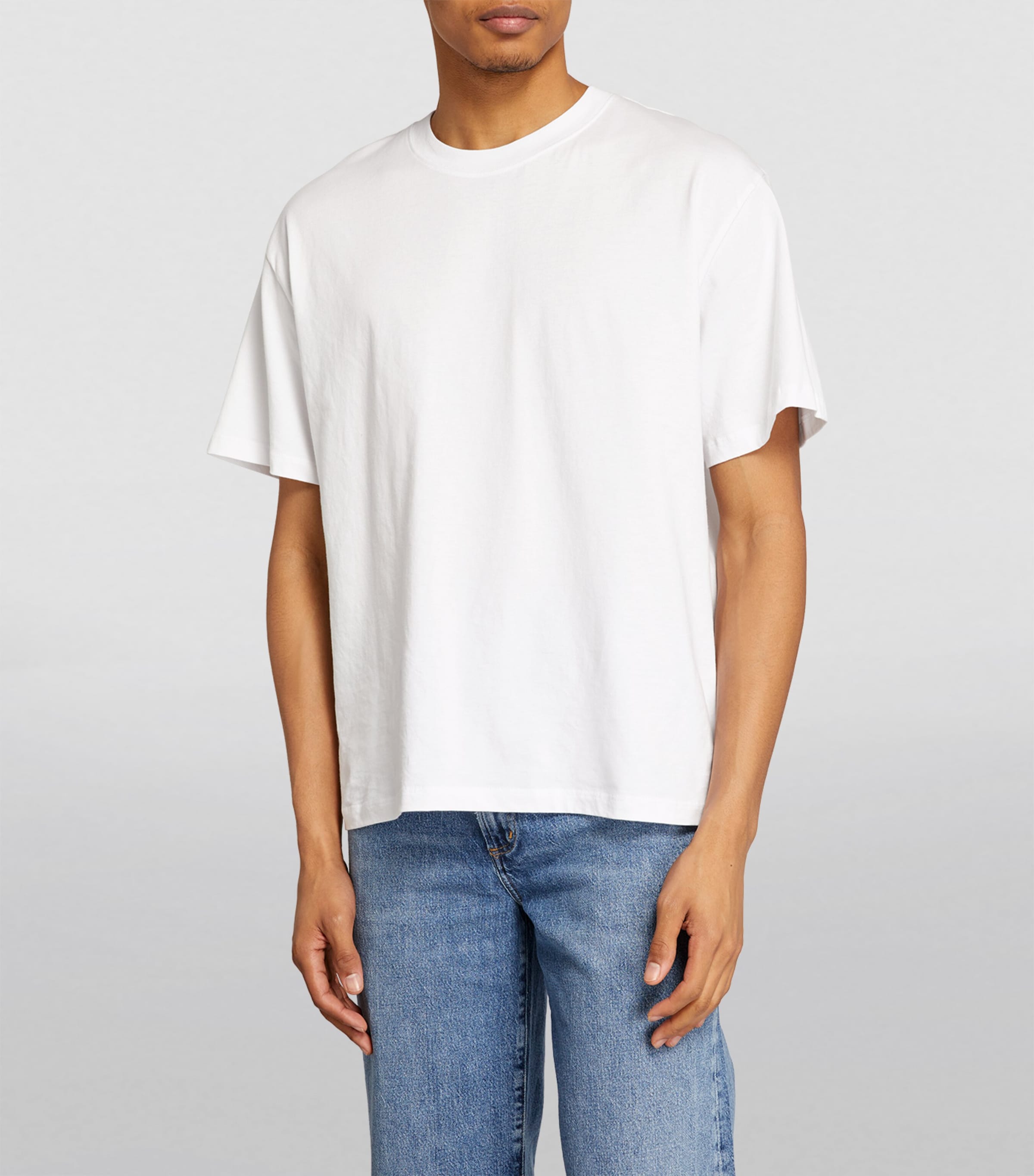 Cotton T-Shirt WHITE Image 3