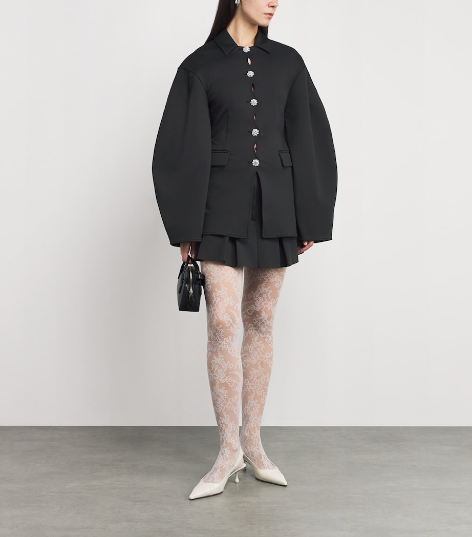 Neoprene Oversized Blazer 252 PHANTOM Image 2