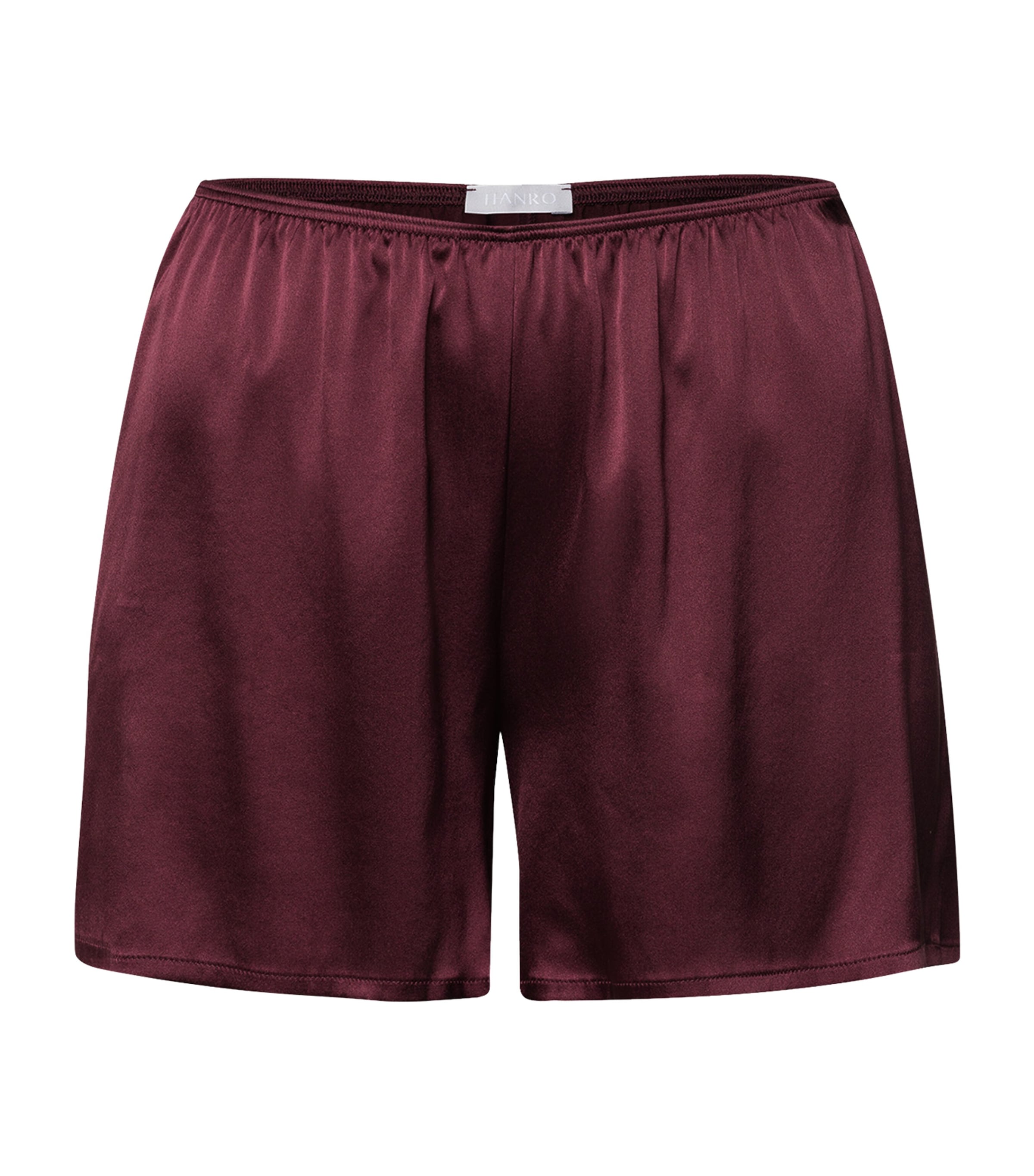 Hanro Stretch-silk Grand Central Shorts In Brown