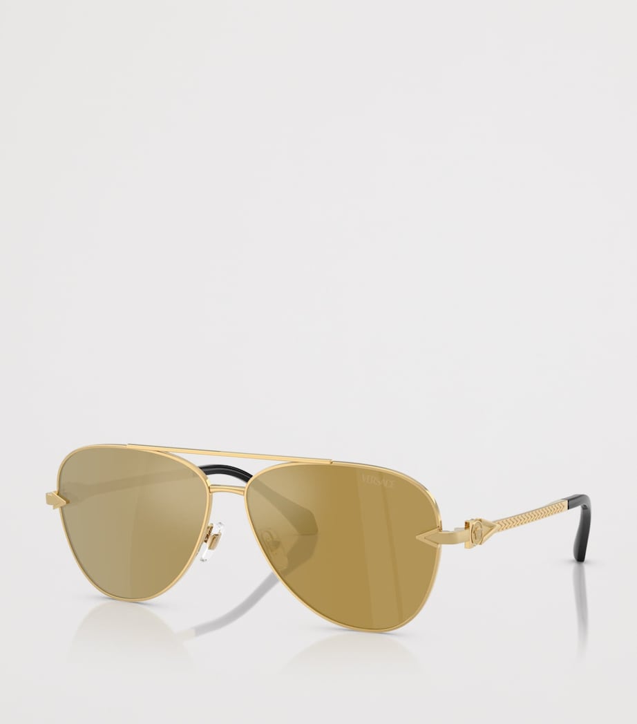 Versace Metal VE2283 Aviator Sunglasses Image 2