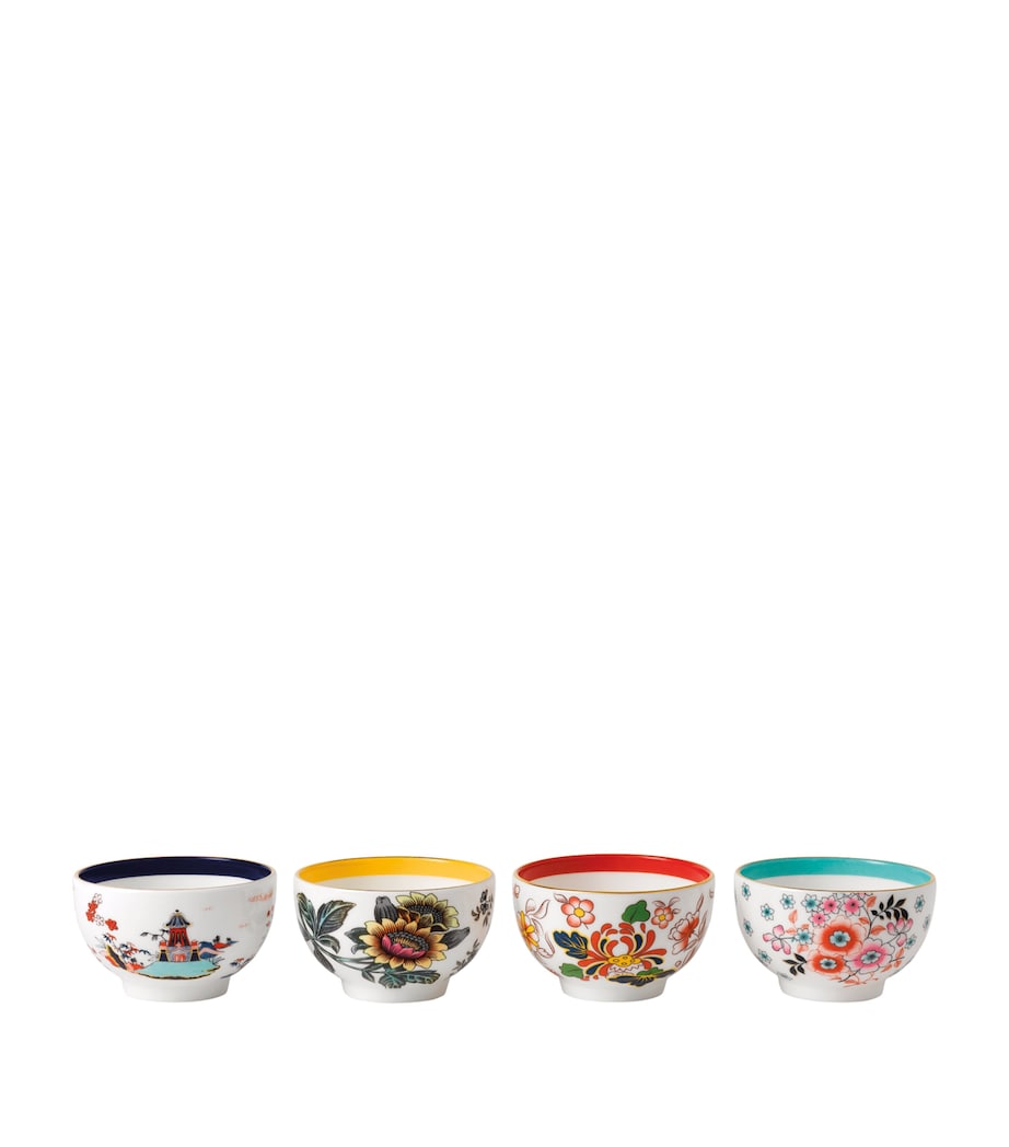 Wedgwood Set of 4 Bone China Wonderlust Tea Bowls (8.5cm) Image 2