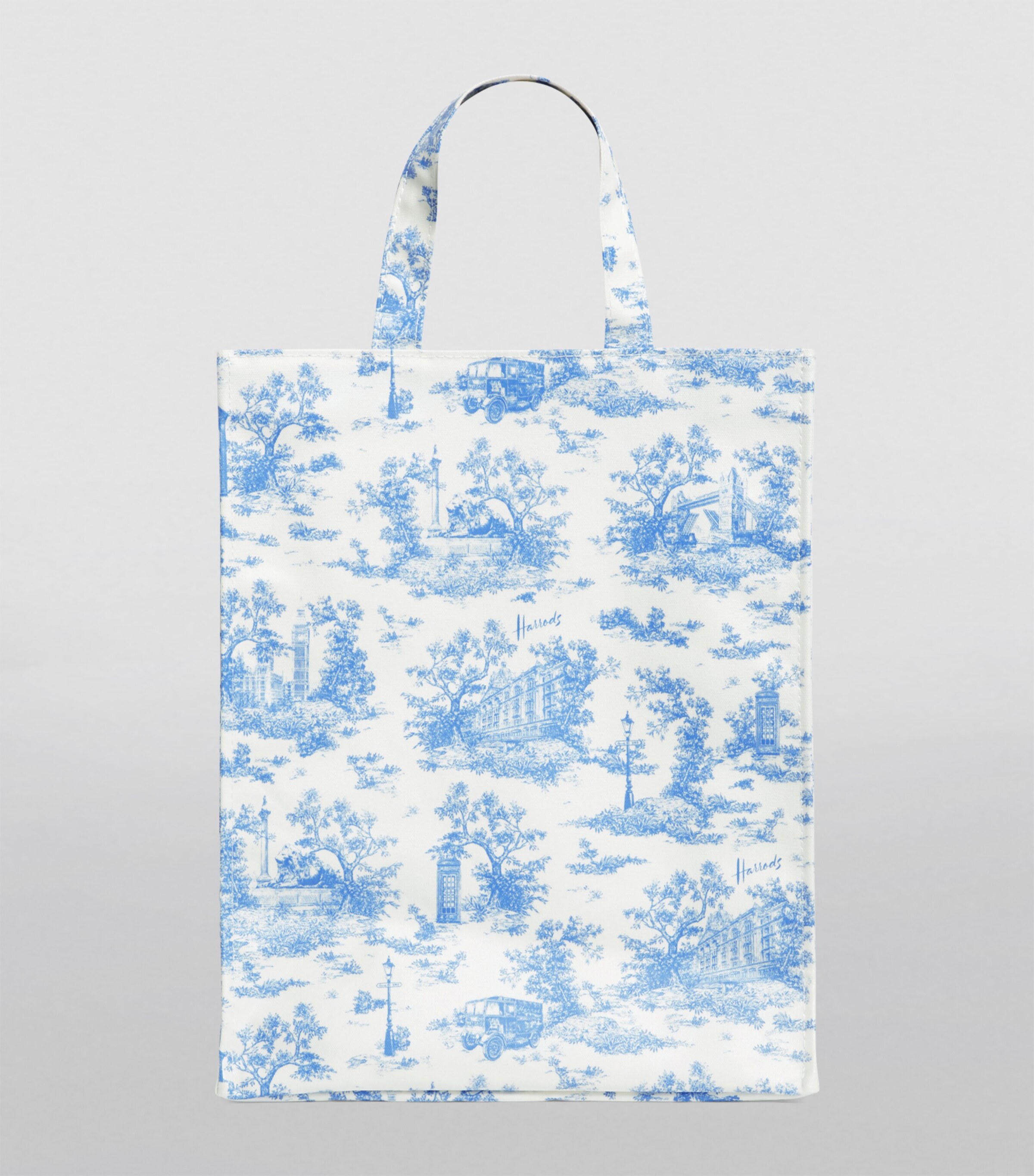 Medium Toile Shopper Bag BLUE Image 4