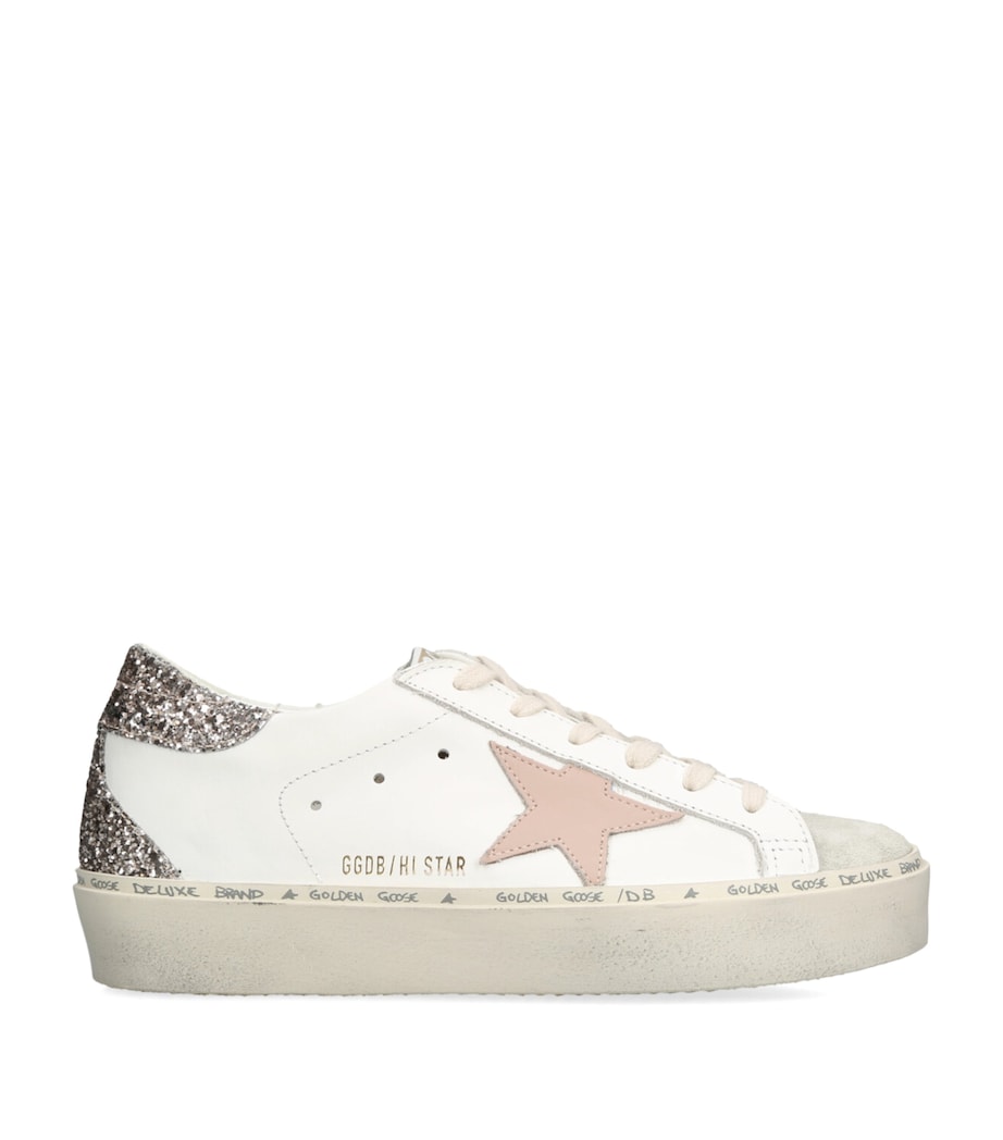 Golden Goose Suede Hi Star Sneakers White/comb Image 1