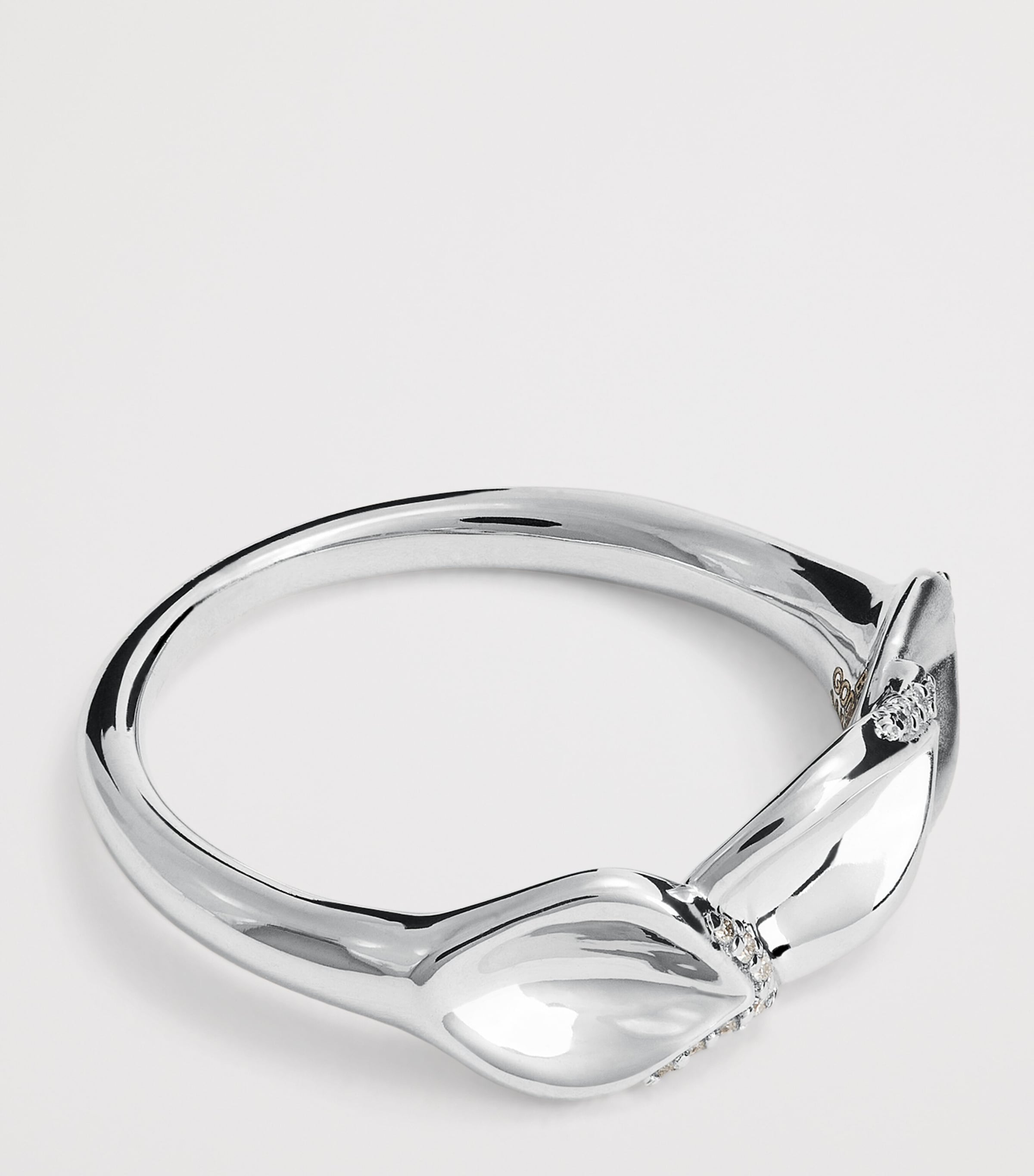 White Gold and Diamond Gloria Secret Garden Ring WHITE GOLD Image 4