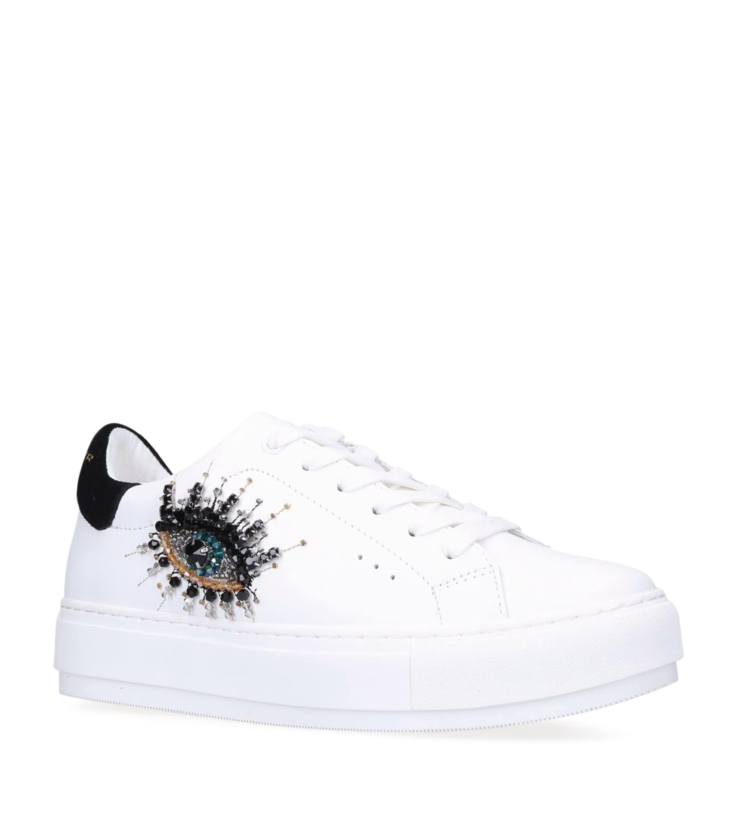 Kurt Geiger London Laney Eye Sneakers White Image 1