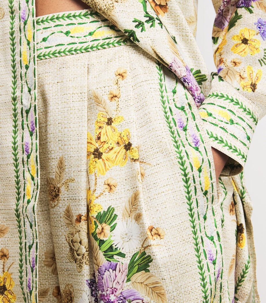 Printed Varenne Trousers AVIEMORE WATER Image 6