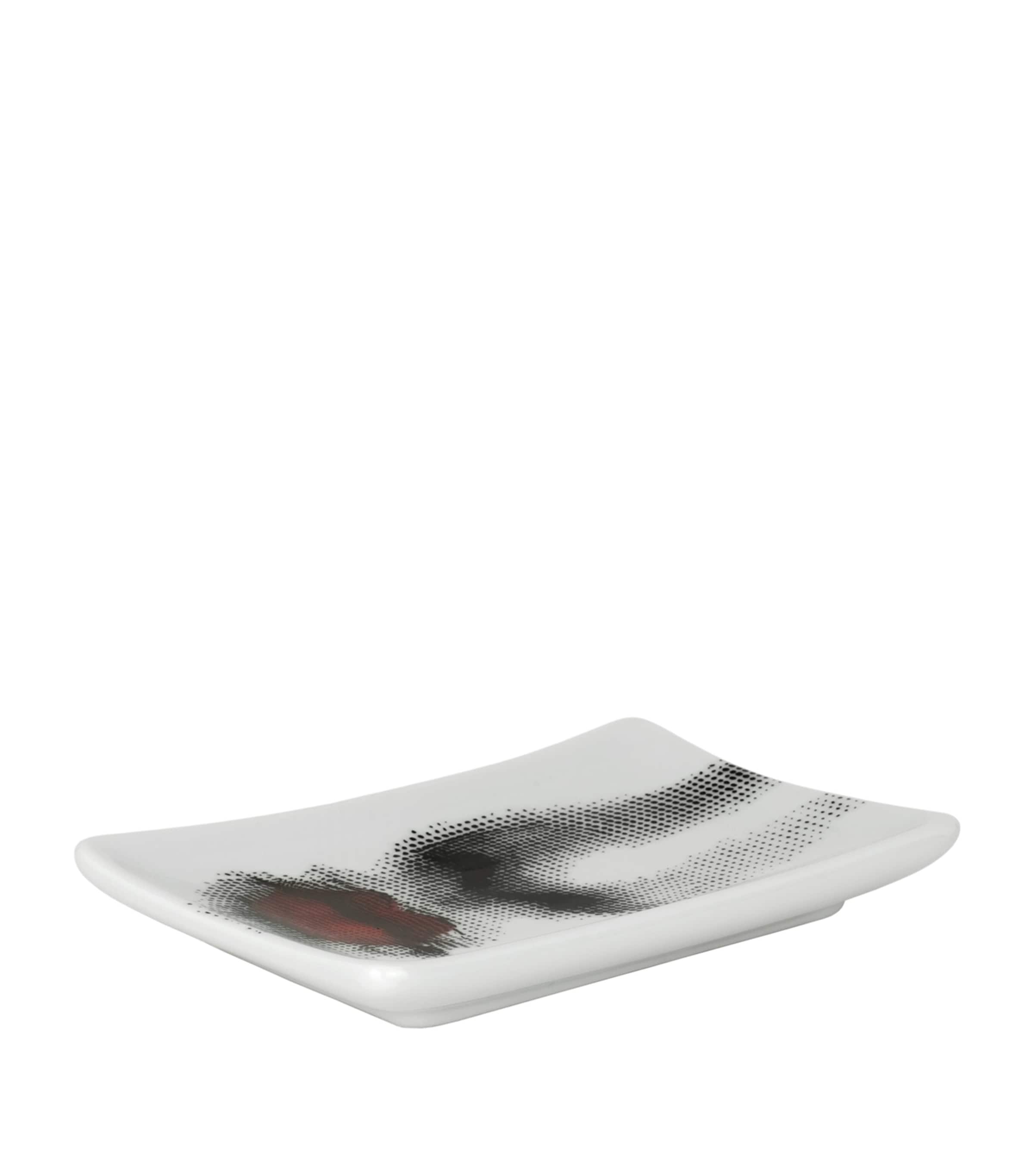 Rectangular Porcelain Ashtray MULTI Image 2