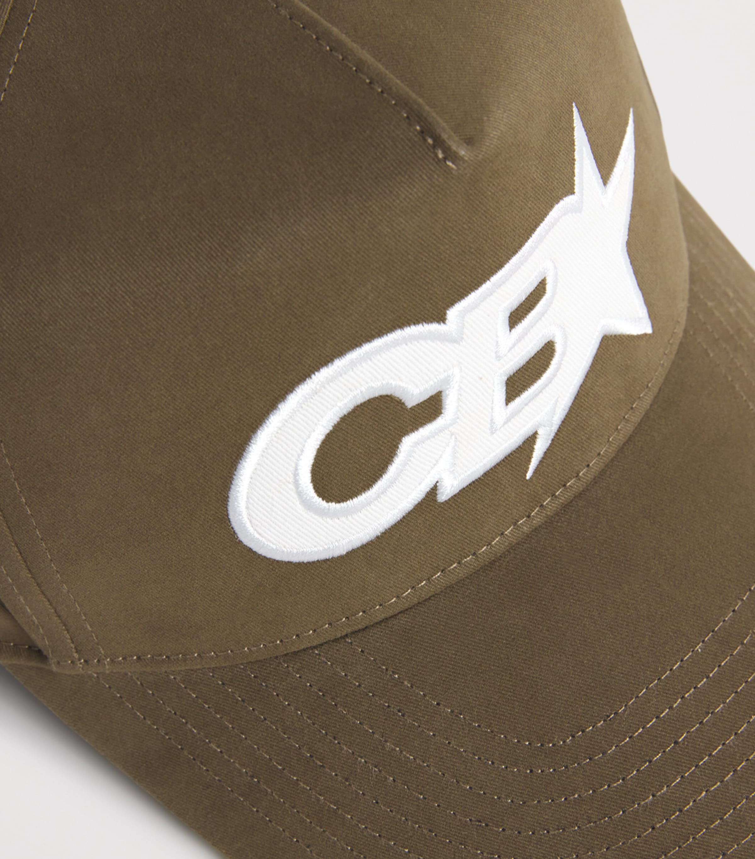 Cotton Star Racing Baseball Cap KHAKI 680 Image 3