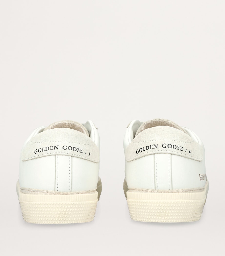 Leather May School Sneakers WHITE/COMB Image 2