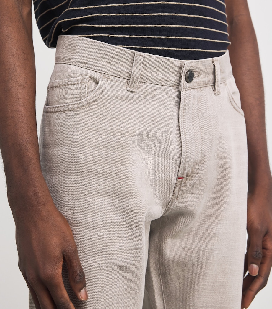 Straight Jeans 380 Image 6